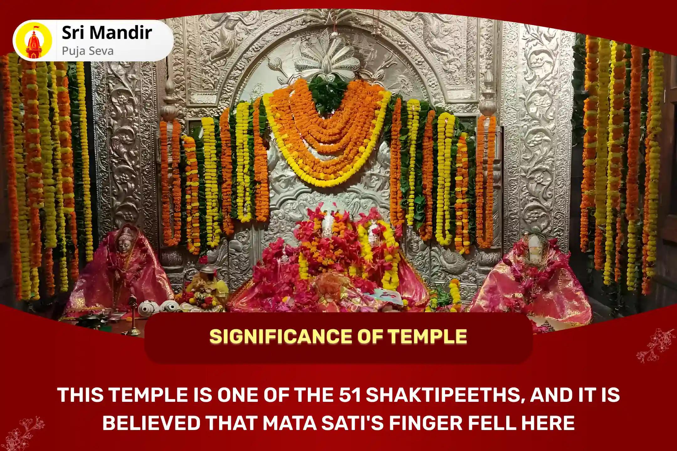 Shaktipeeth Mahavidya Friday Special Lalita Sahasranama Path and Tripura Sundari Havan for Fulfilment of all Desires