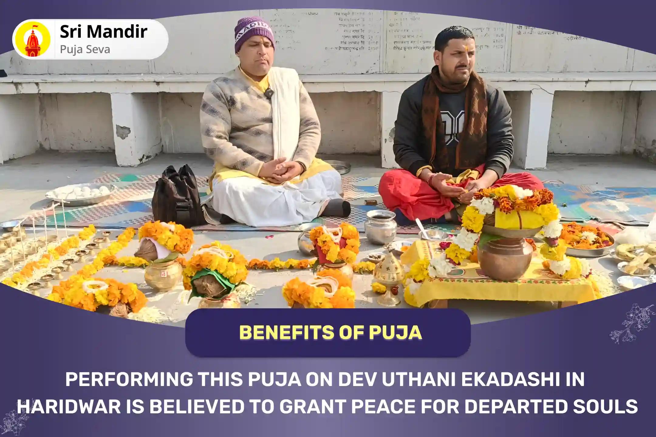 Dev Uthani Ekadashi Vishnu Pitru Adipati Special Narayan Bali, Naag Bali, and Pitru Shanti Mahapuja for Peace of Departed Souls