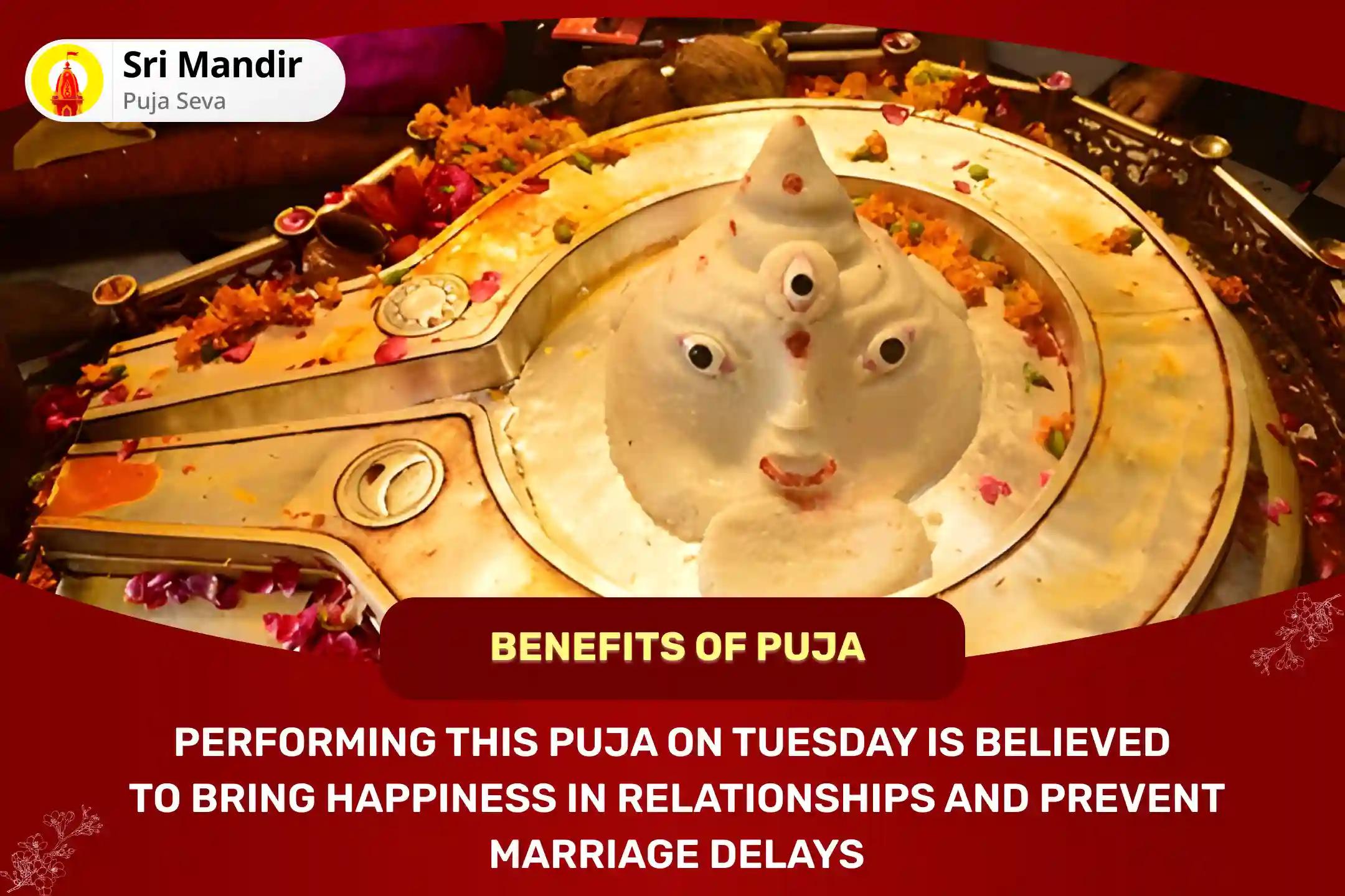 Tuesday Special Manglik Dosha Nivaran Mahapuja, Bhaat Puja and Shri Mangalnath Mahabhishek to Avoid Delay or Conflict in Marriage
