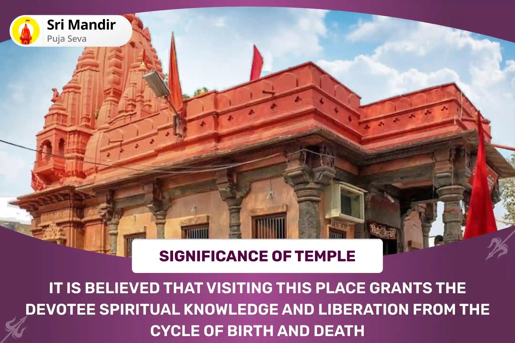 Kashi Vaikunth Chaturdashi Nishit Kaal Special 11,000 Shiv Panchakshari and Vishnu Dwadakshari Mantra Jaap and Bilva and Tulsi Shahasra Archana Puja For Blessing Of Peace, Prosperity And Well-Being For The Family