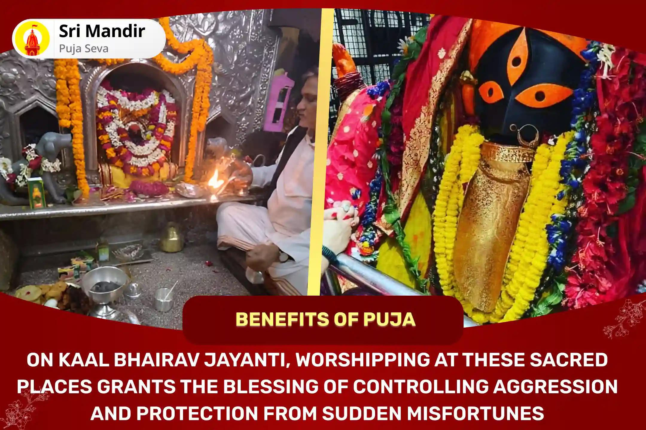Kaal Bhairav Jayanti Bhairav-Kali Combo Special 11,000 Shri Batuk Bhairav ​​Aapda Haran Mantra Jaap and Nav Chandi Homa for Overcoming Aggression and Protection from Sudden Misfortunes