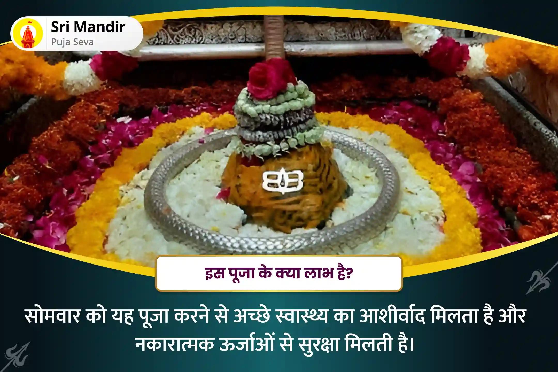 अच्छे स्वास्थ्य और नकारात्मक ऊर्जाओं से सुरक्षा के लिए पंच देवता 21 ब्राह्मण विशेष शिव पूजा 51,000 महामृत्युंजय मंत्र जाप और रुद्राभिषेक