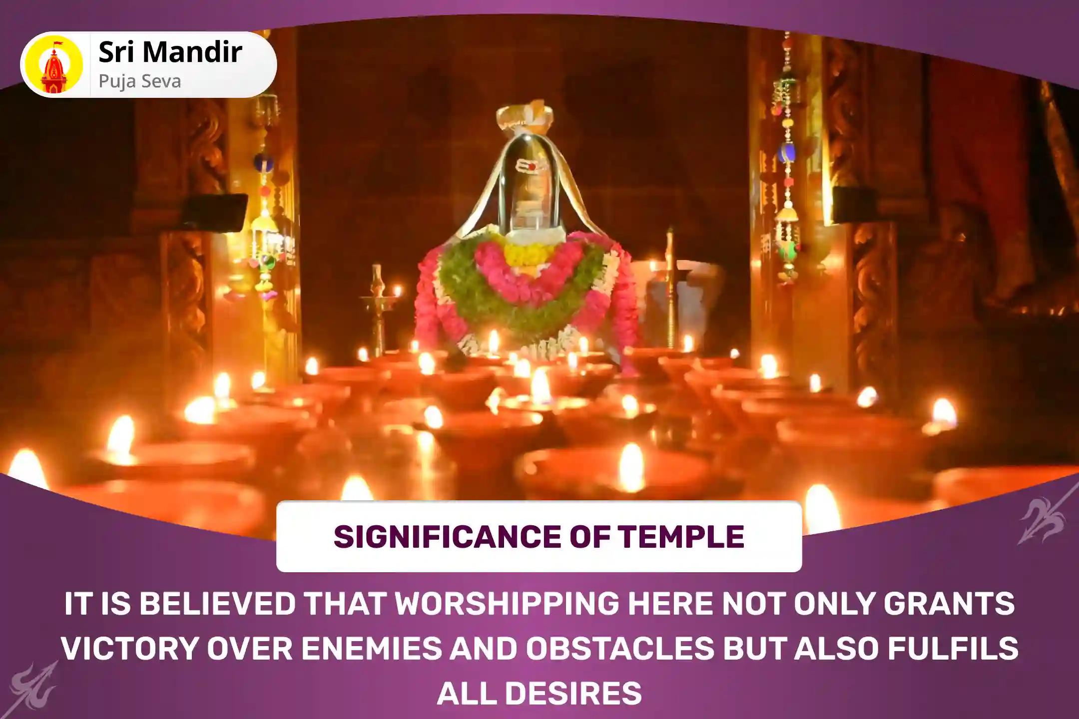 Monday "Shiv Tandava and Lasya" Special Nataraja Pujan and Shiv Rudrabhishek for Blessings of Stability in Life and Dispelling Ignorance