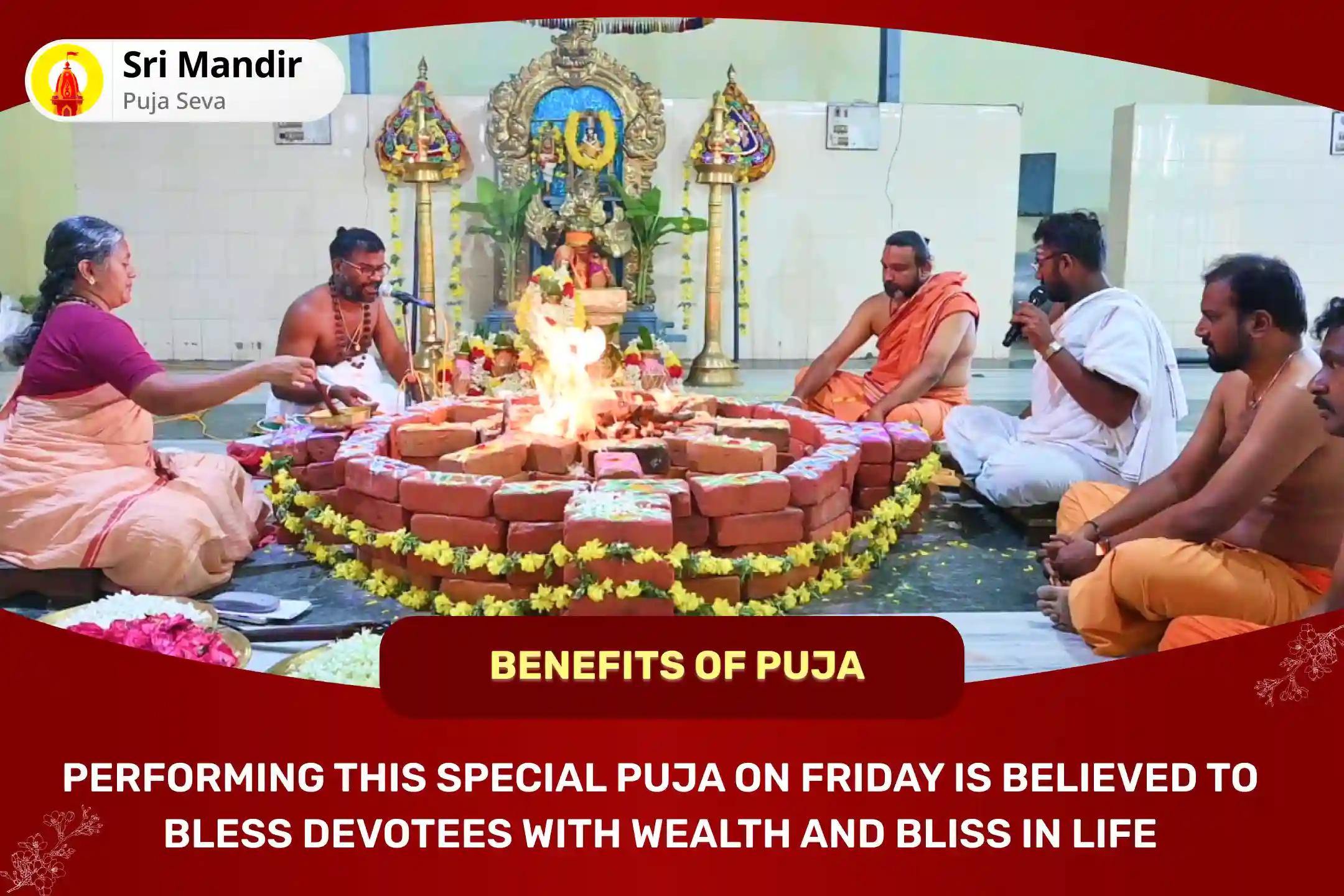 Friday Special 1,00,008 Maa Lakshmi Beej Mantra Jaap and Lakshmi Kuber Havan to get Blessings for Abundance of Wealth and Bliss in Life