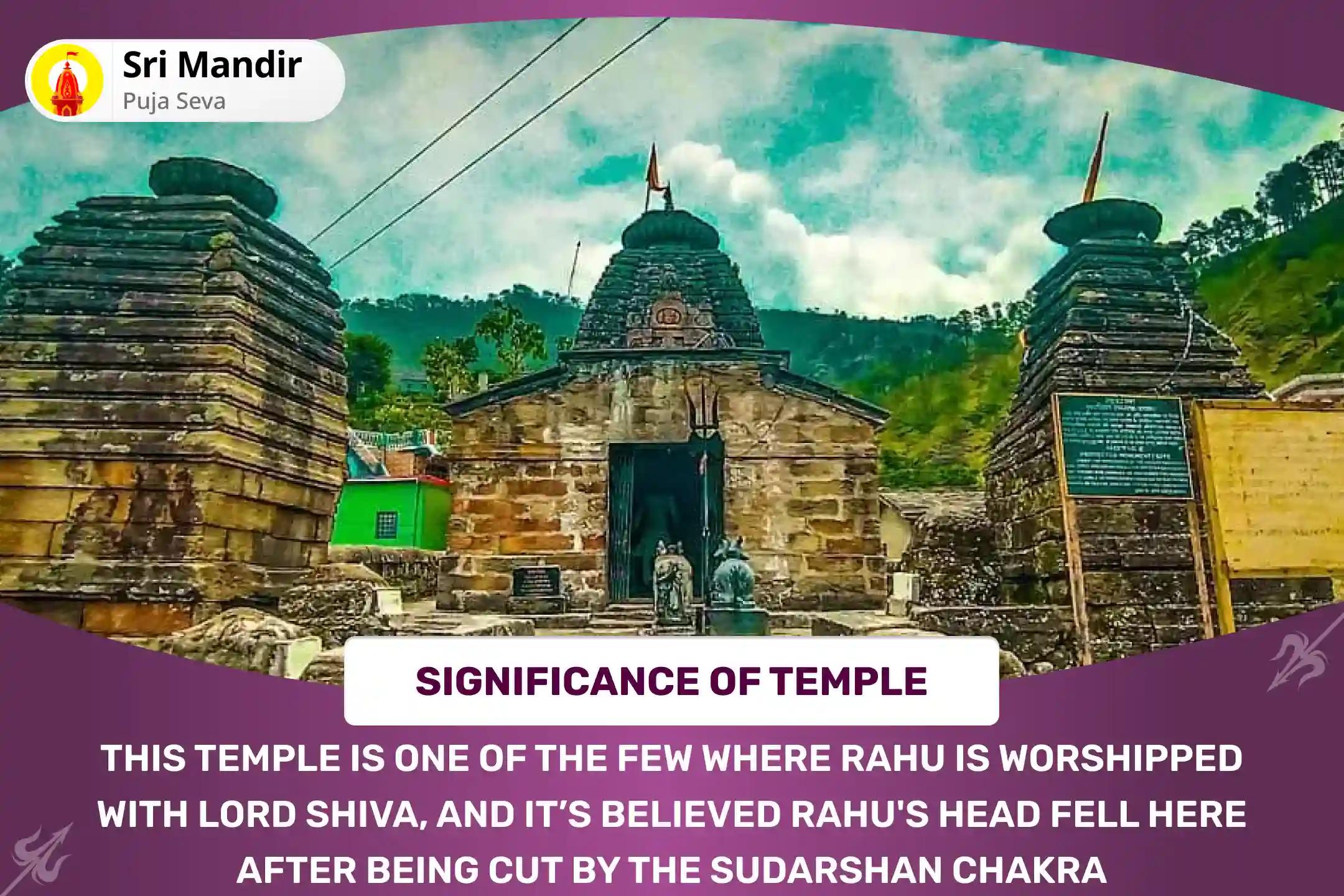 Rahu Paithani Marghashirsha Amavasya Special 18,000 Rahu Mool Mantra Jaap and Dashansh Havan for Blessing of Mental Well-Being and Improved Judgement 