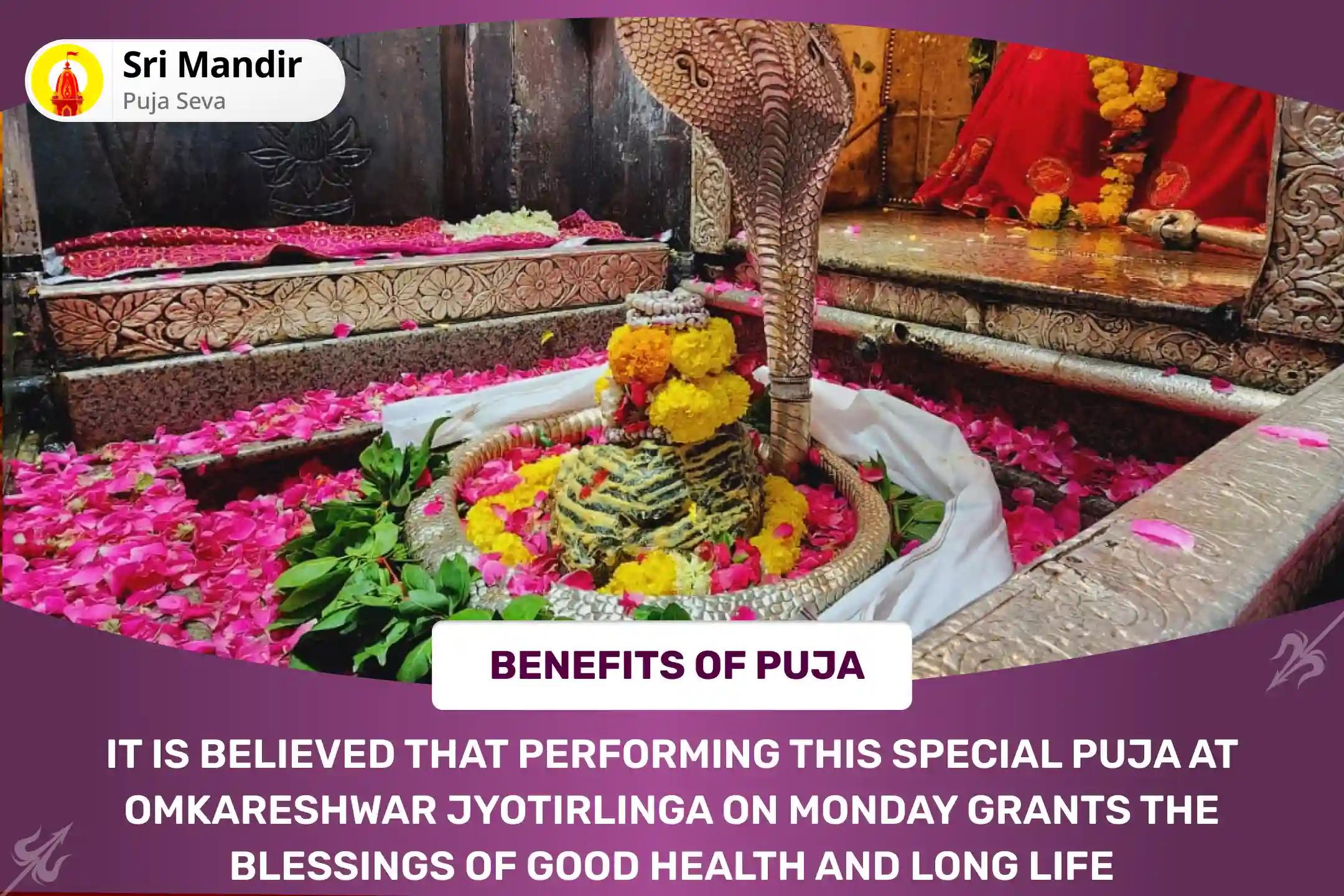 Monday Jyotirlinga Chandra Darshan Special 51,000 Mahamrityunjay Mantra Jaap and Shiv Sahasranama Rudrabhishek Pujan for Blessing of Good Health and Long Life