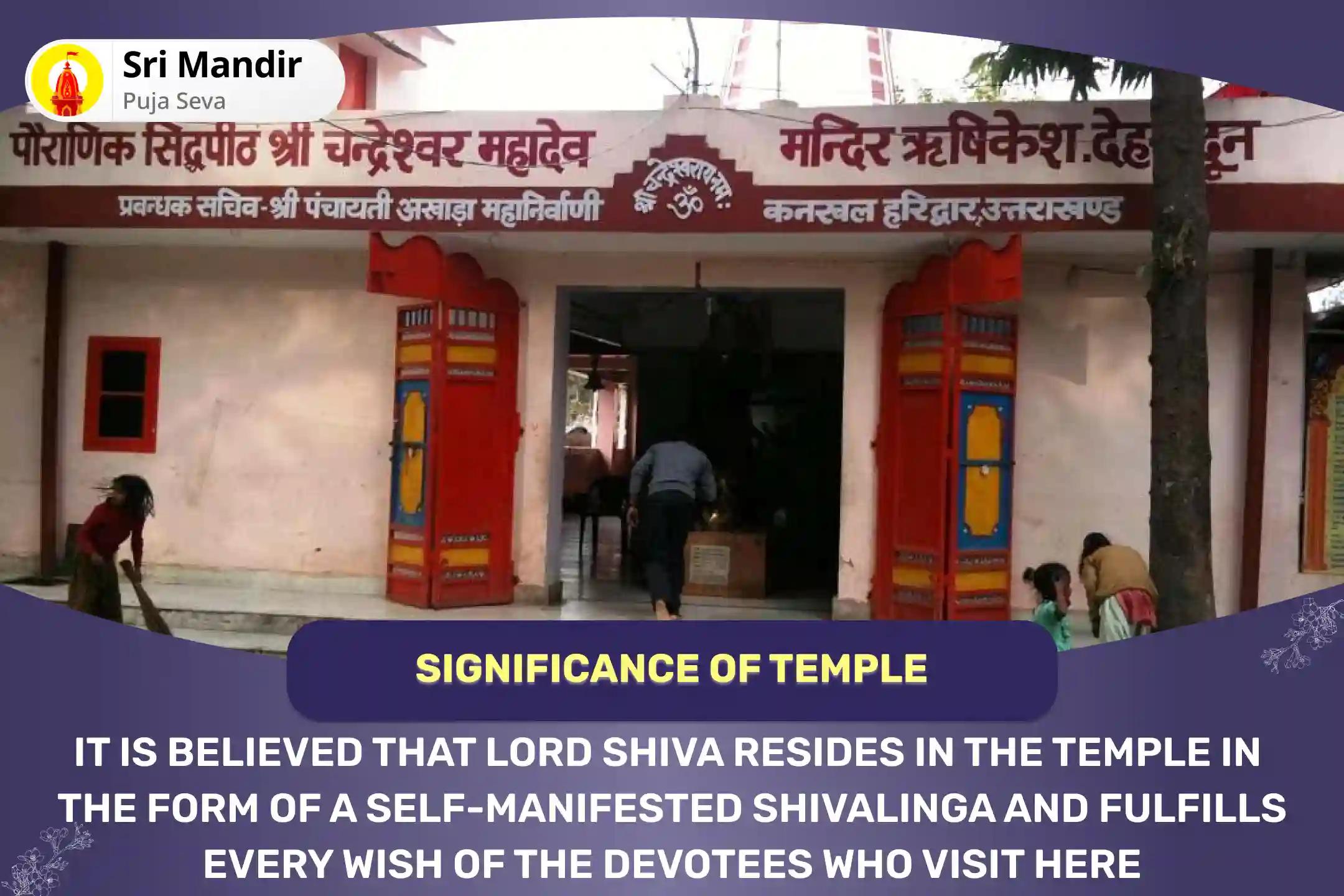 Kemdrum Dosha Nivaran Som Chandra Darshan Special Kemdrum Dosha Nivaran 10,000 Chandra Beej mantra Jaap and Chandra Dudh Abhishek for Enhancing Emotional Stability and Mental Well-Being