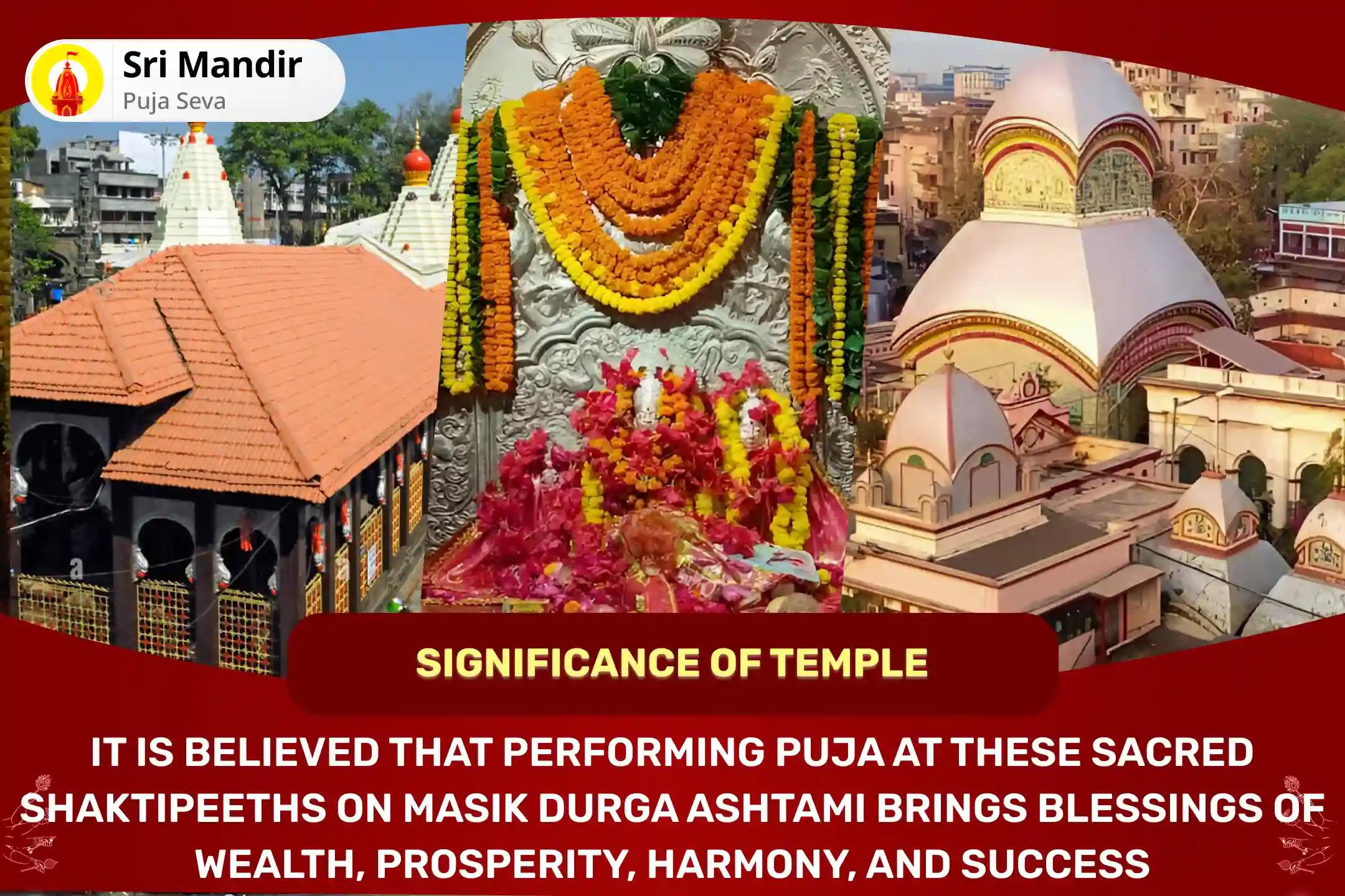 3 Powerful Shakti Peethas, One Sacred Experience Durga Lakshmi Kali Sampurna Suraksha 12 Brahman Maha Yagya For Triple-Goddess Shield Against Negativity