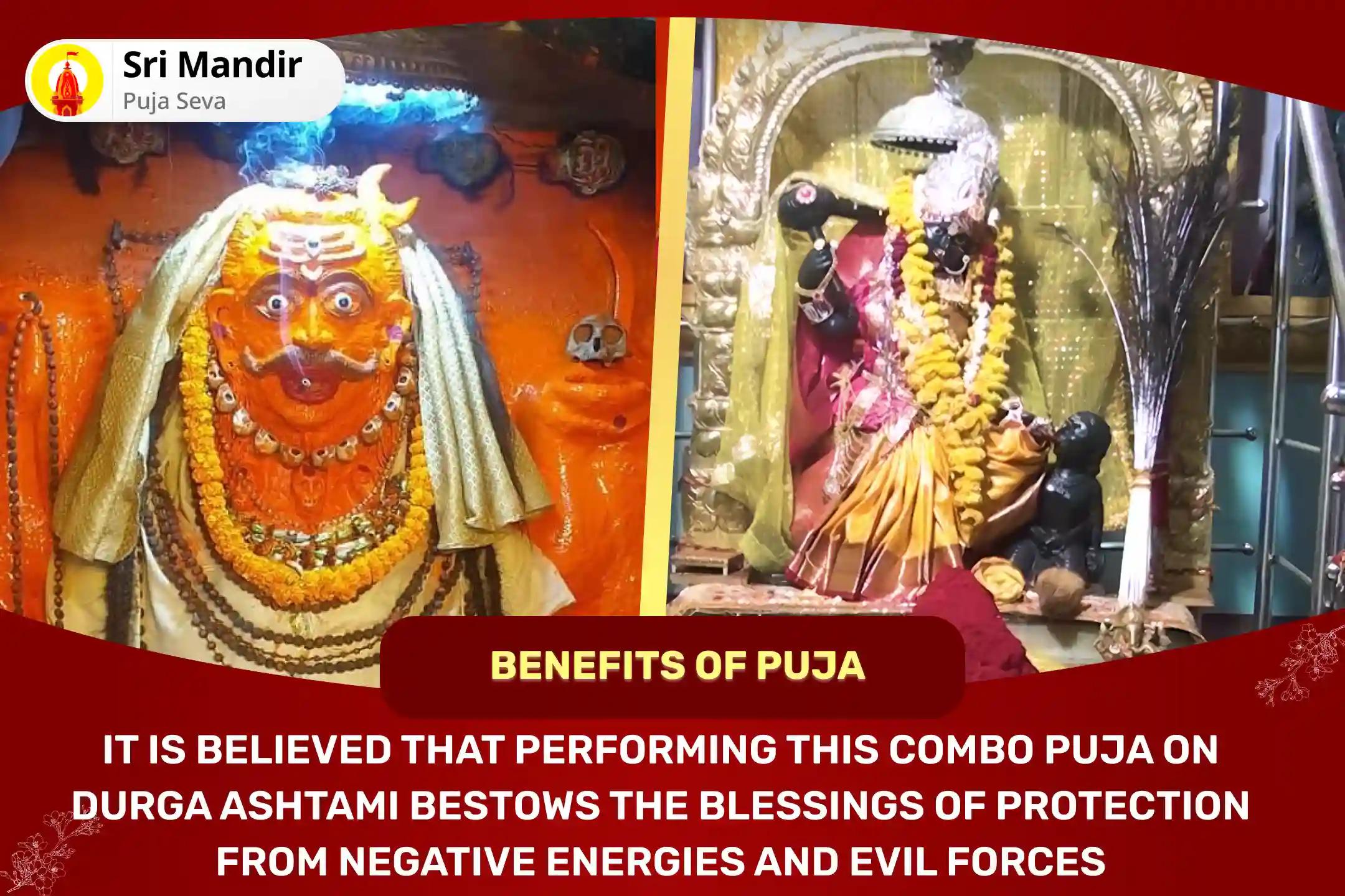 Pratyangira-Bhairav Durga Ashtami Combo Special 1,25,000 Pratyangira Mool Mantra Jaap and Kashi Bhairav Ashtakam for Supreme Protection from Negative Energies and Evil Malefic Forces