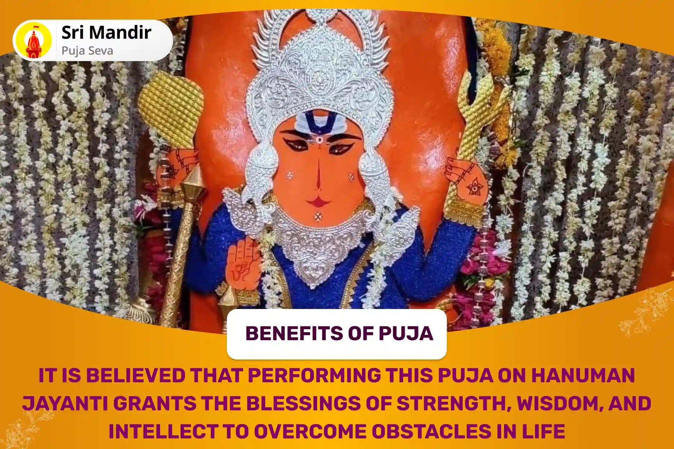 Kannada Panchang Hanuman Jayanti Special Kalesh Vikaar Panchamukhi Hanuman Puja and Anjaneya Swamy Alankaram for Strength, Intellect and Wisdom to Overcome Obstacles in Life