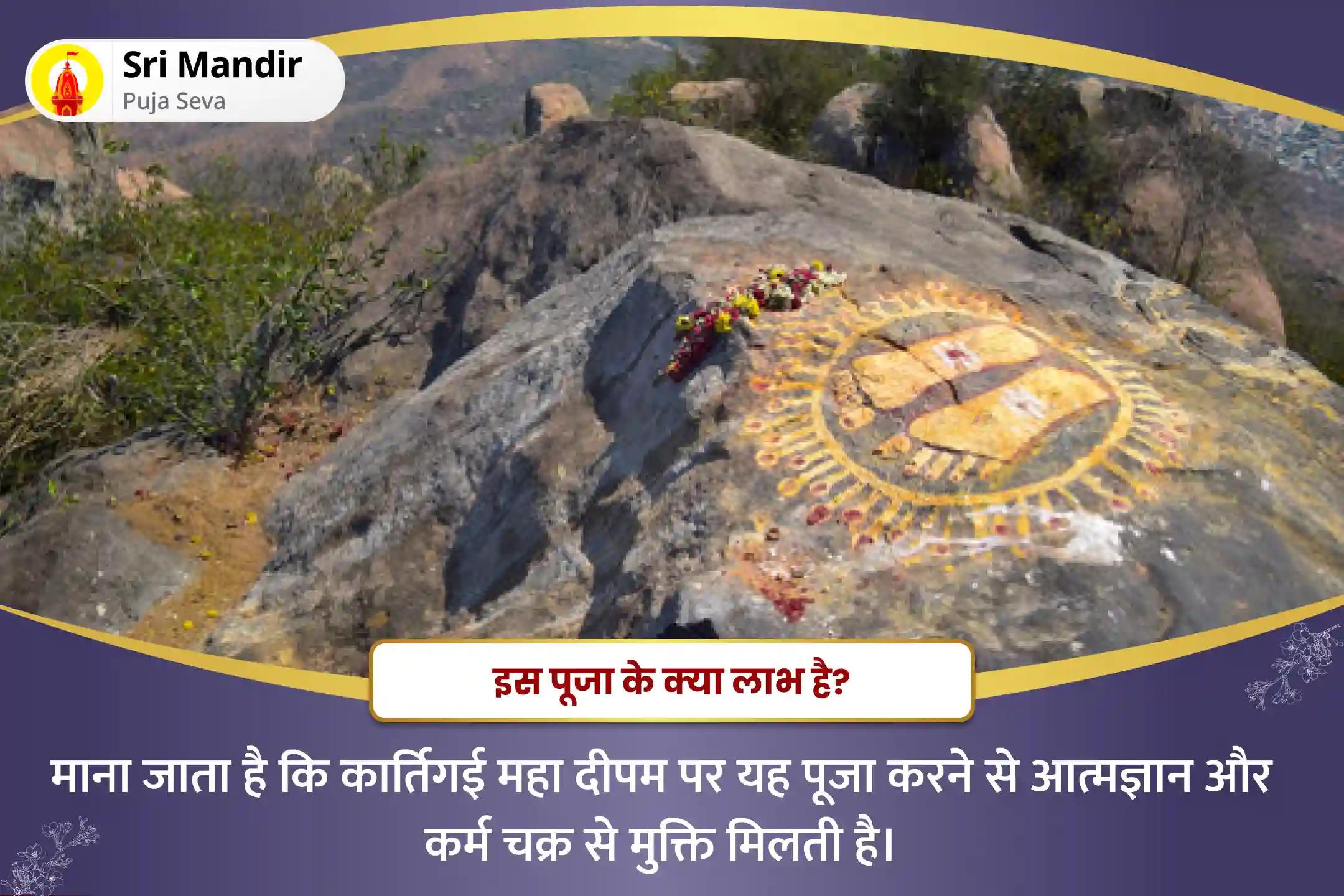 आत्मज्ञान एवं कर्म चक्र से मुक्ति के लिए कार्तिगाई महा दीपम लाइव दर्शन विशेष अरुणाचल तीर्थ शिव पार्वती कल्याणम महारुद्र हवन और लाइव अरुणाचलेश्वर दीपम दर्शन-clone