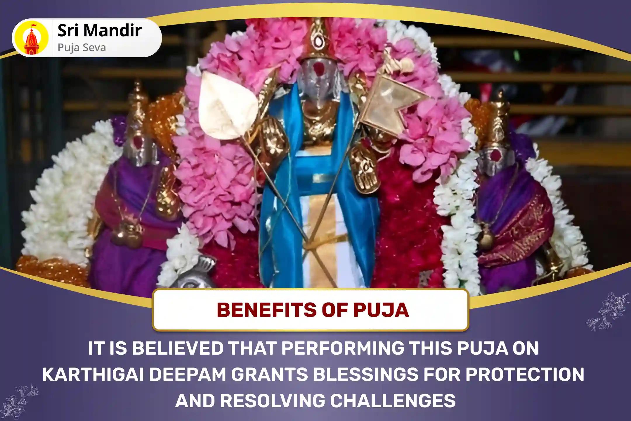 Karthigai Deepam Skanda Saranagati Puja Special Subramanya Shakti Kavacham and Vel Archana for Protection and Resolving Challenges