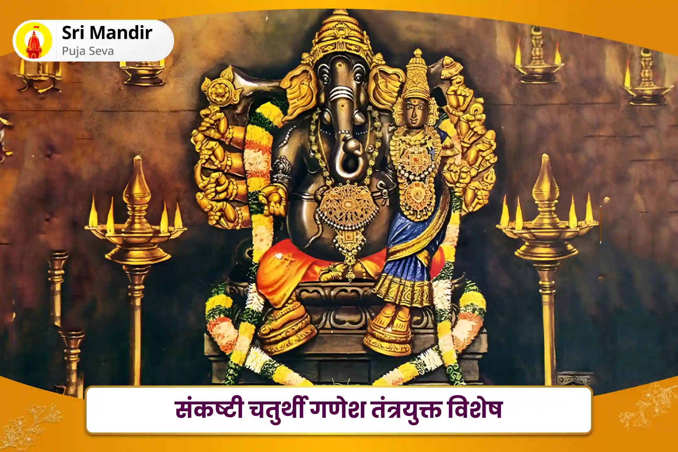 जीवन में बाधाओं और नकारात्मकता को दूर करने के लिए संकष्टी चतुर्थी गणेश तंत्रयुक्त विशेष मूलाधार चक्र जागृति पूजन और उच्चिष्ट गणेश तंत्रयुक्त महायज्ञ
