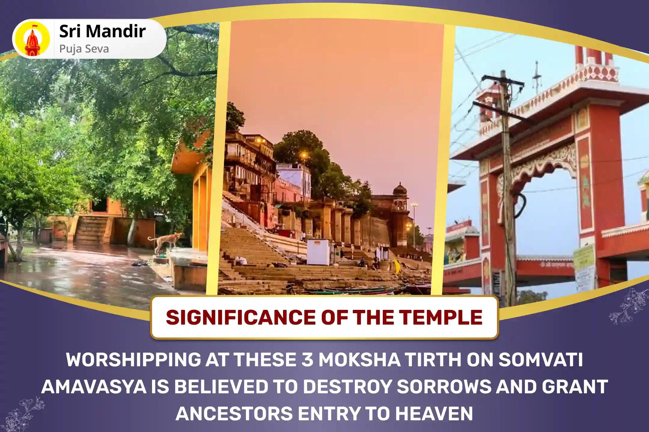 Last Amavasya of the Year Pitru Shanti Special Gaya Pitru Dosha Nivaran Puja, Kashi Ganga Aarti and Rameshwaram Til Tarpanam for Peace of Ancestor's souls and Resolving Family Disputes