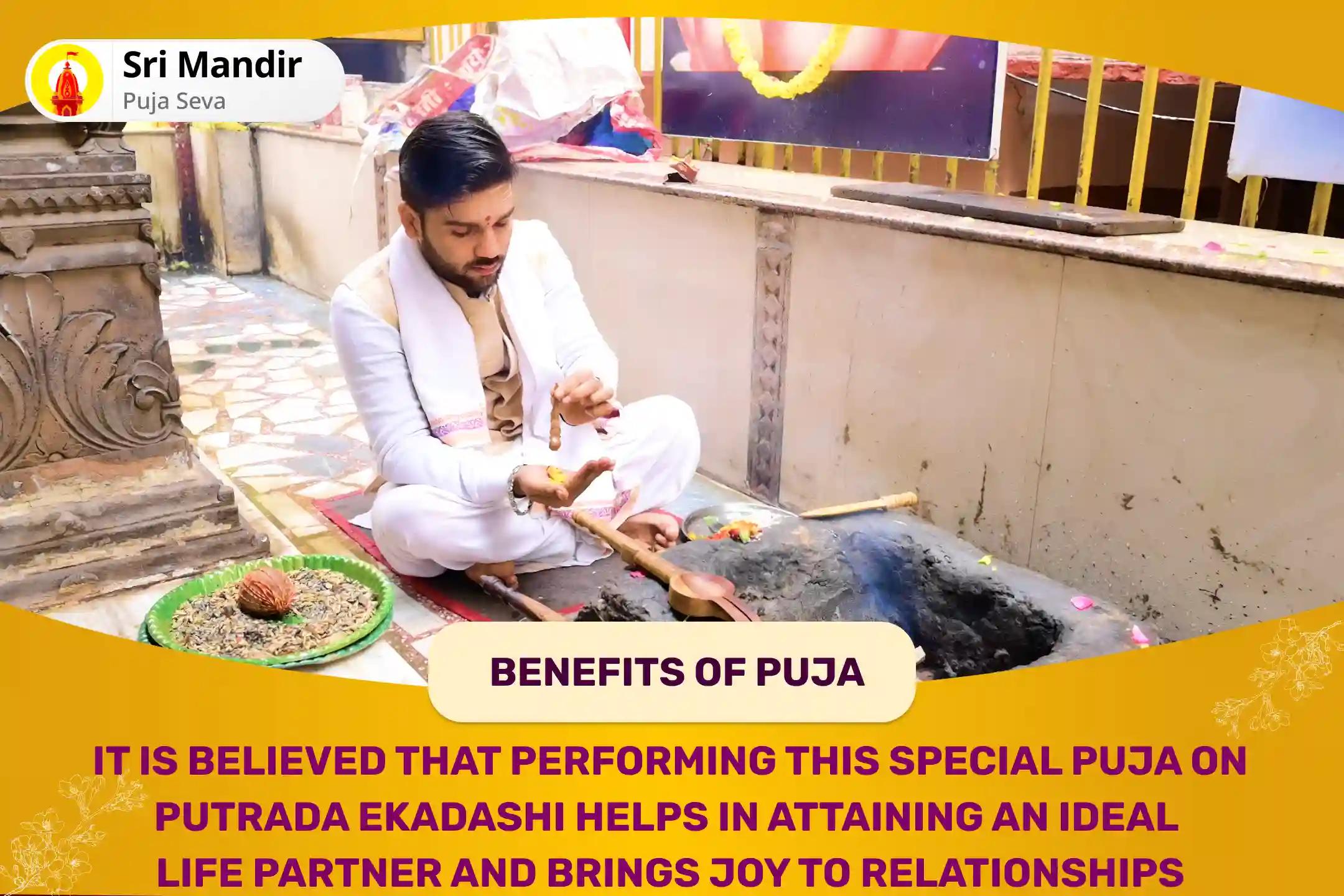 Putrada Ekadashi Special 16000 Brihaspati Graha Mool Mantra Jaap & Sudarshan Havan for blessings to find Ideal Partner and Relationship Bliss