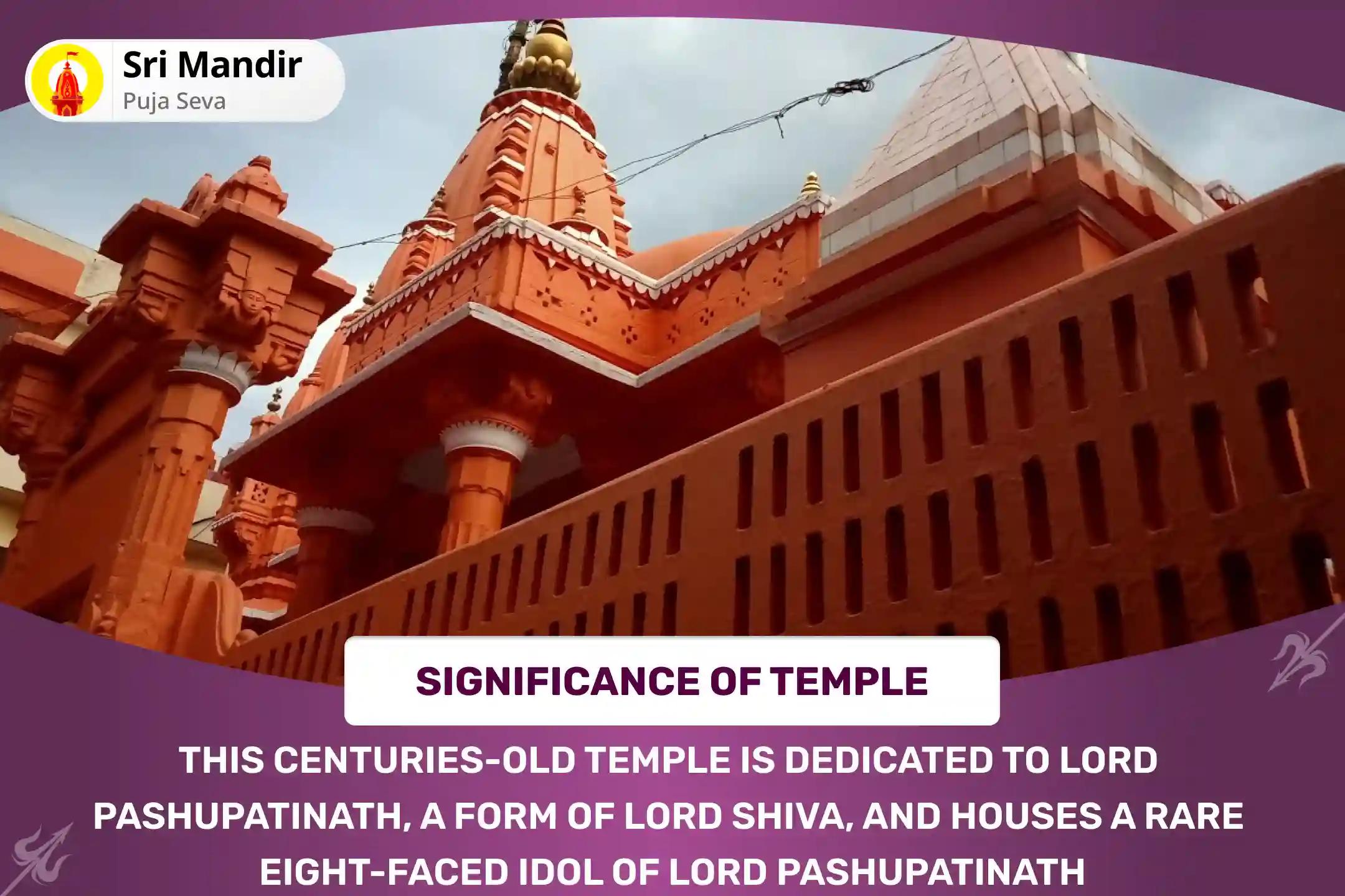 2025 First Purnima Rahu-Ketu Shanti Nakshatra Special Rahu-Ketu Peeda Shanti Puja and Shiv Rudrabishek for Blessing of Mental Clarity and Improved Decision-Making