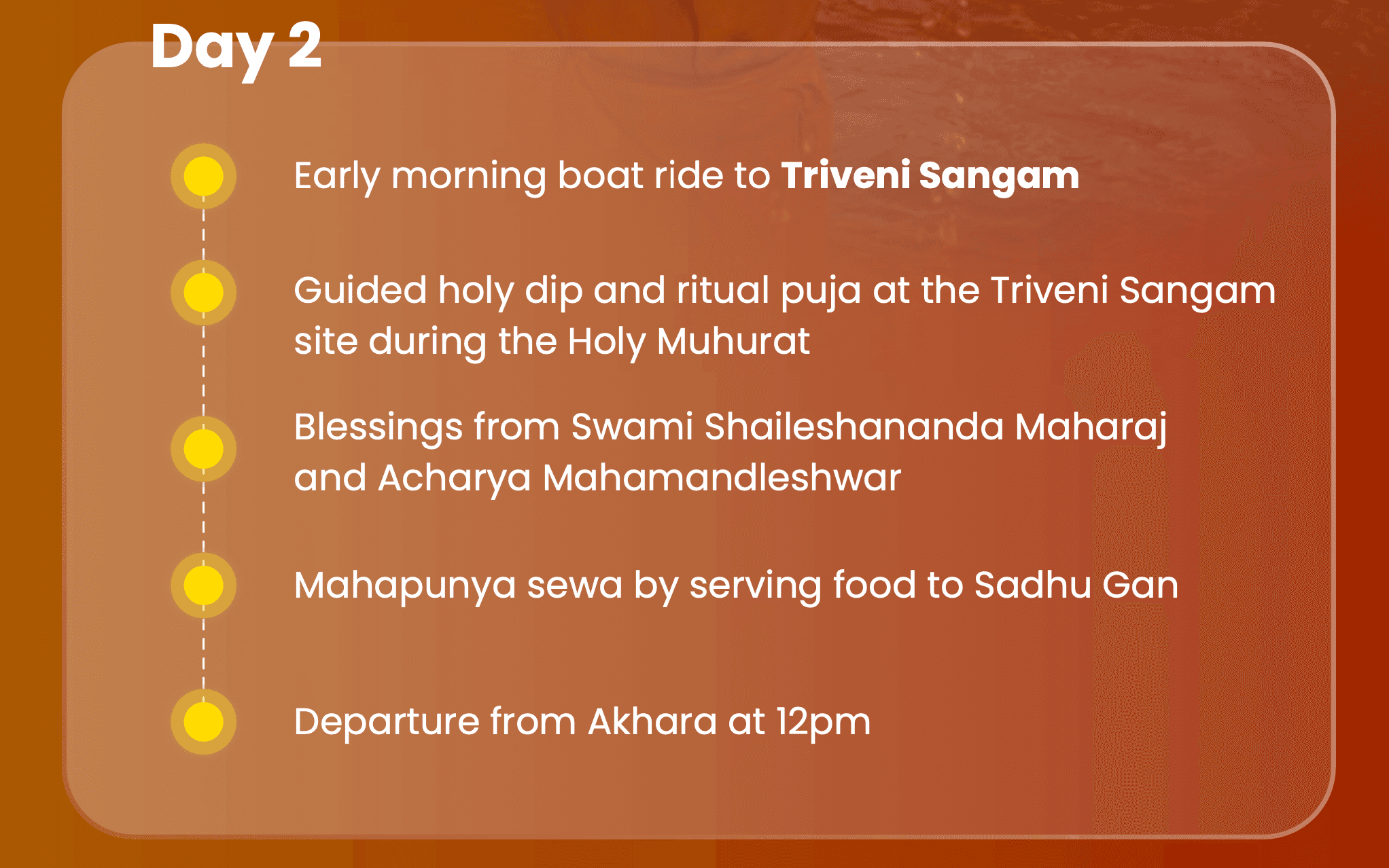 Mahakumbh Special Holy Snan VIP Triveni Sangam Snan with Special Puja Get Benefits Equal to Ashwamedha Yagya and 1000 years of Worship just with a Holy Dip