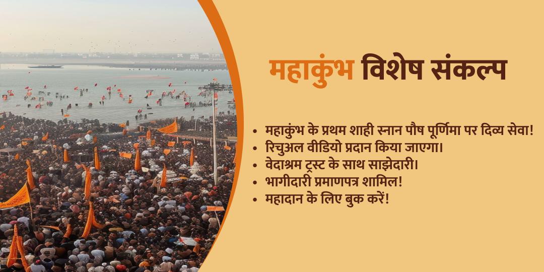 महाकुंभ त्रिवेणी संगम प्रथम शाही स्नान पितृ सेवा एवं महादान