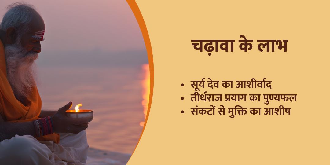 महाकुंभ मकर संक्रांति त्रिवेणी संगम द्वितीय महा शाही स्नान चढ़ावा