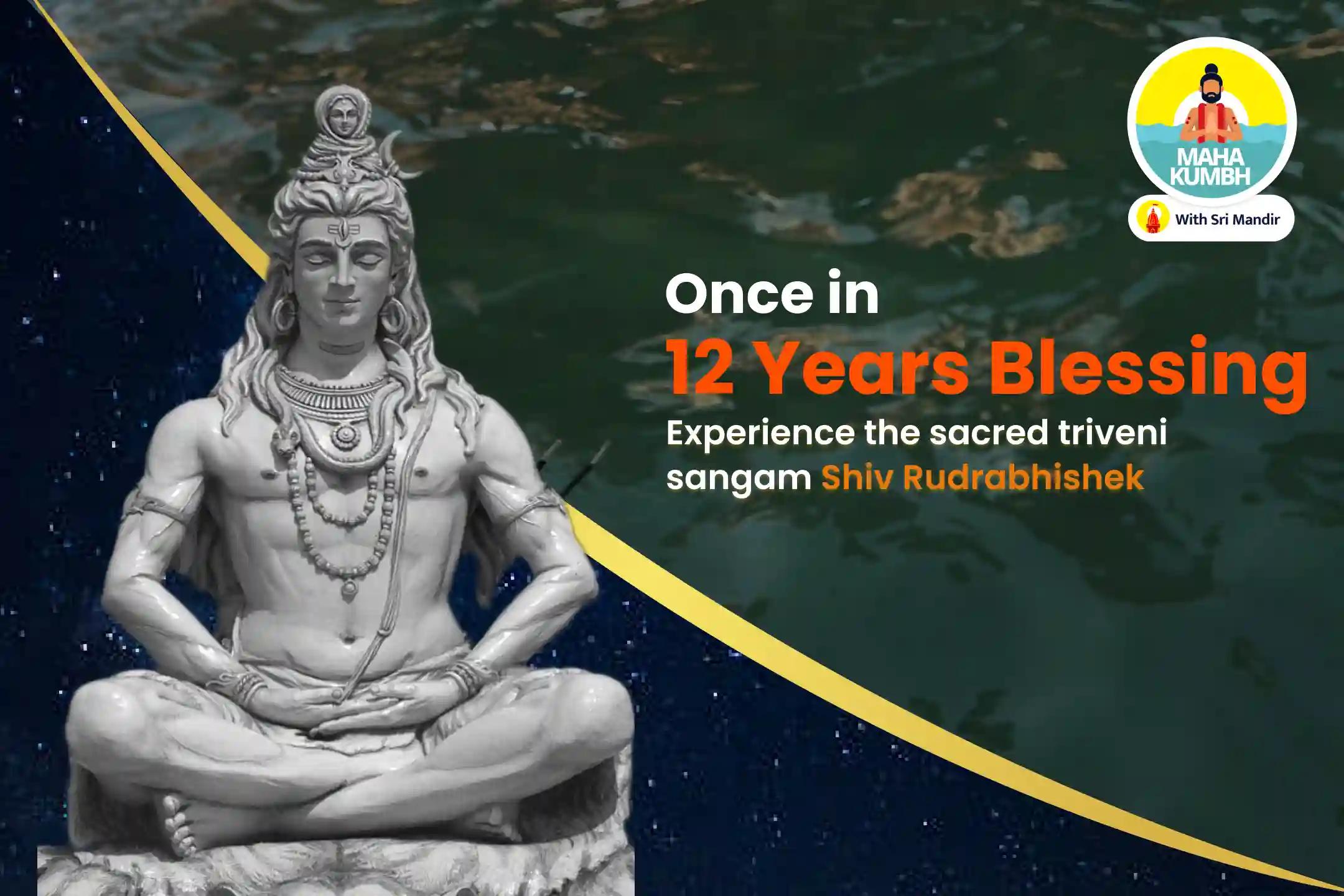 Mahakumbh Triveni Sangam Mauni Amavaysa Special Ganga, Yamuna, Saraswati Triveni Sangam Maha Aarti, Dudh Abhishek and Tridev Mahayagya for Blessings of Protection, Prosperity and Liberation from sins 
