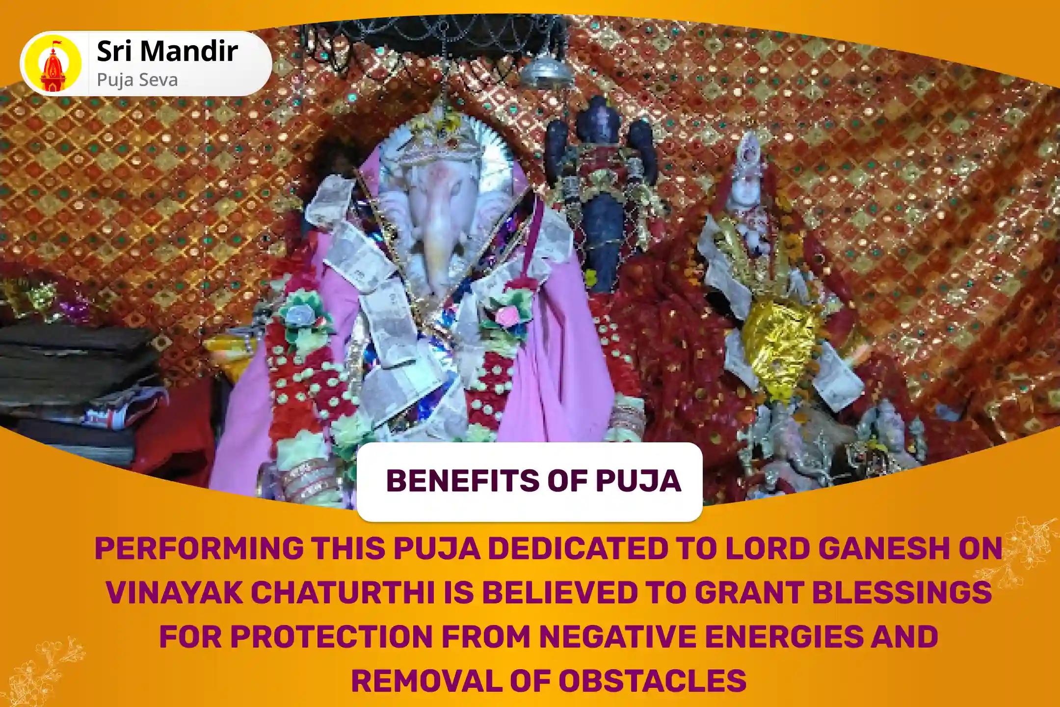Vinayak Chaturthi Vighna Harta Special 11,000 Vighna Harta Ganesh Mool Mantra Jaap and Ashta Vinayak Havan for Protection from Negative Energies and Removal of Obstacles