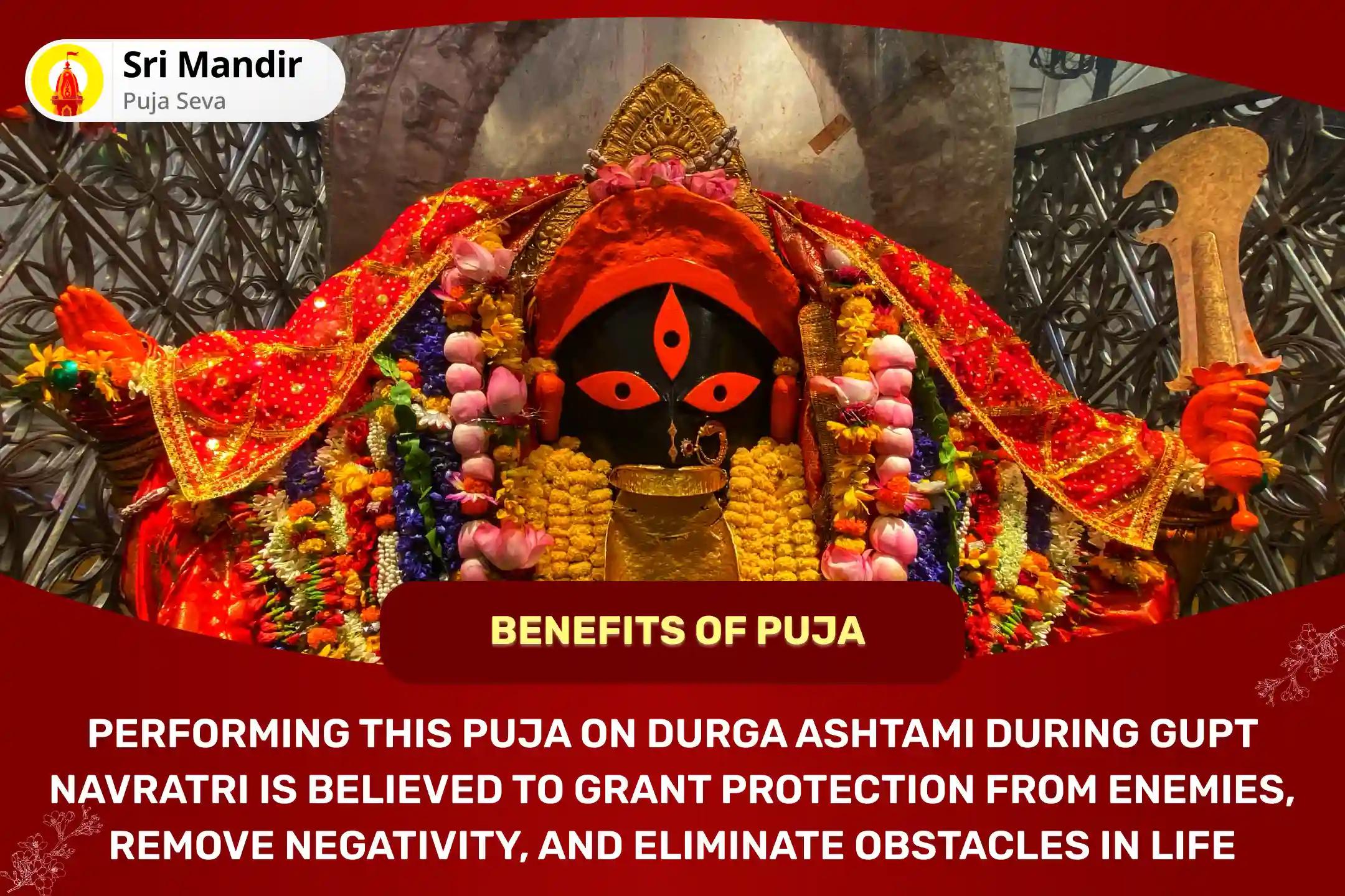  Magha Gupt Navratri Durga Ashtami Special Maa Bagalamukhi, Kaal Bhairav and Sankat Mochan Hanuman Sarva Kasht Nivaran Puja and Yagya for Protection from Enemies, Destroying Negativity and Removing