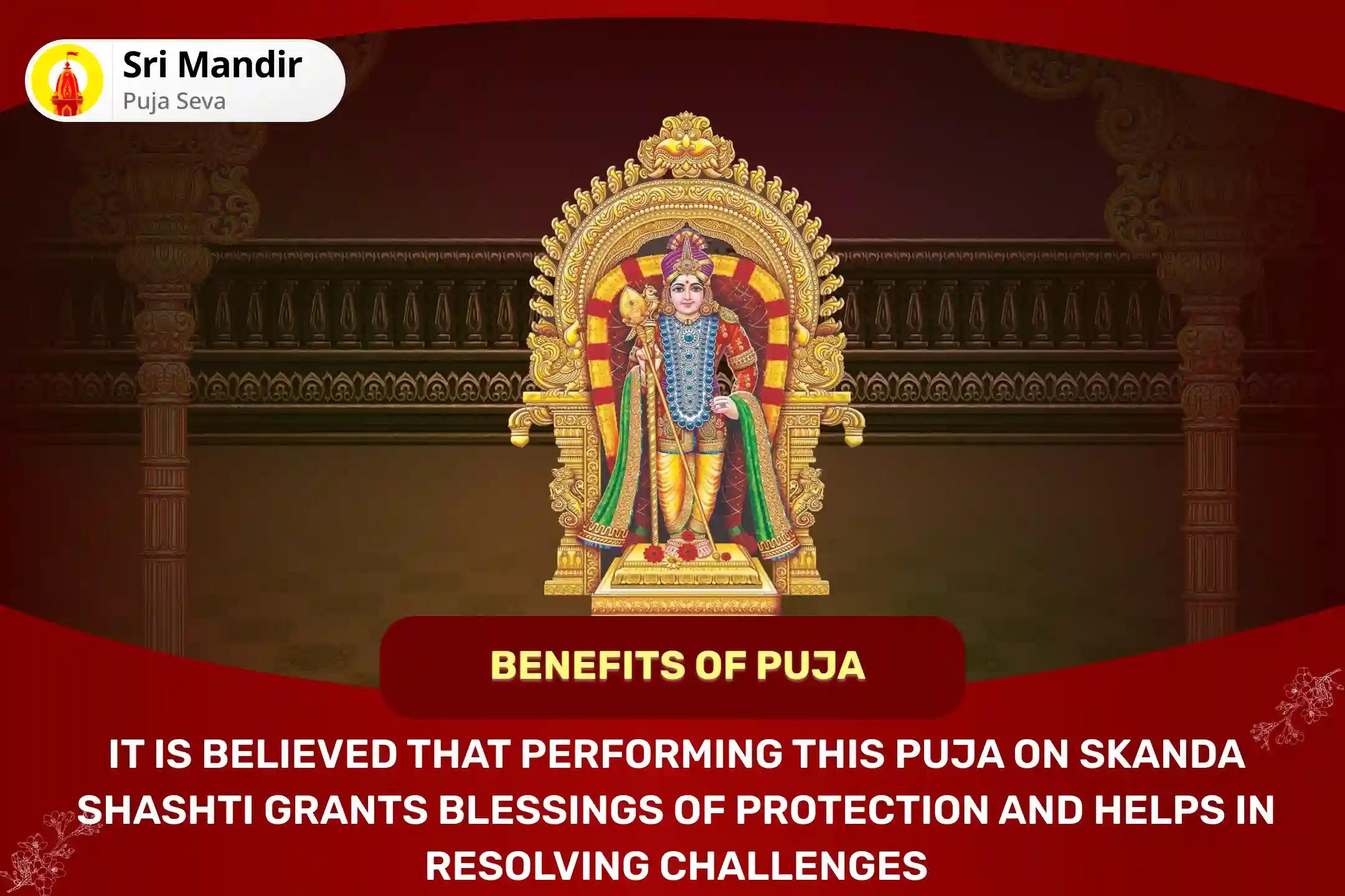 Skanda Shashti Puja Special Skanda Shashti Kavacham, Subramanya Bhujangam and Vel Archana for Protection and Resolving Challenges