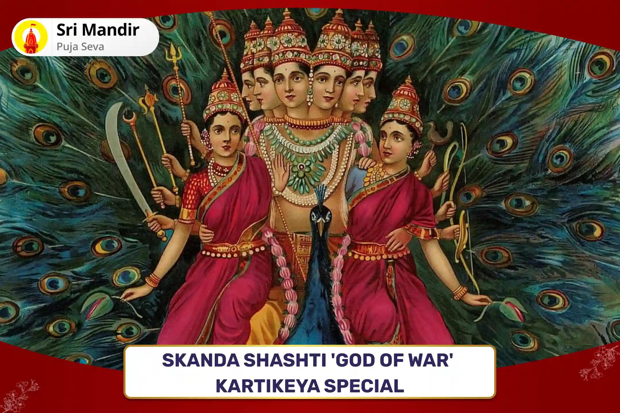 Skanda Shashti 'God of War' Kartikeya Special Shatru Samhara Trishati Homa for Blessing to Attain Victory over Enemies and Adversities in Life