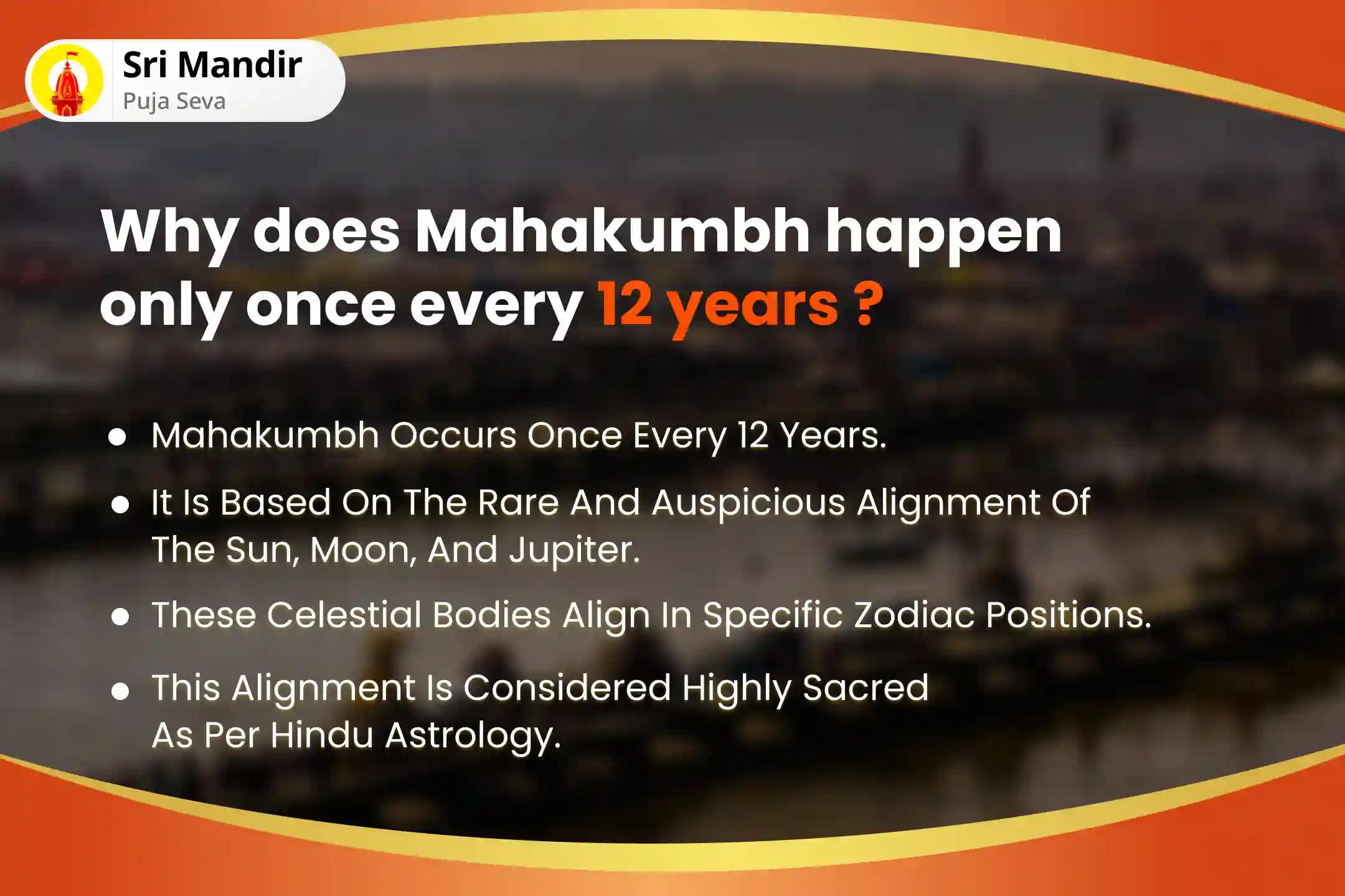 Mahakumbh Triveni Sangam Magha Purnima Special Navagraha Shanti, Sarva Karya Siddhi Maha Yagya and Sangam Surya Arghya for Protection from Unknown Enemies, Negativity and Evil Forces