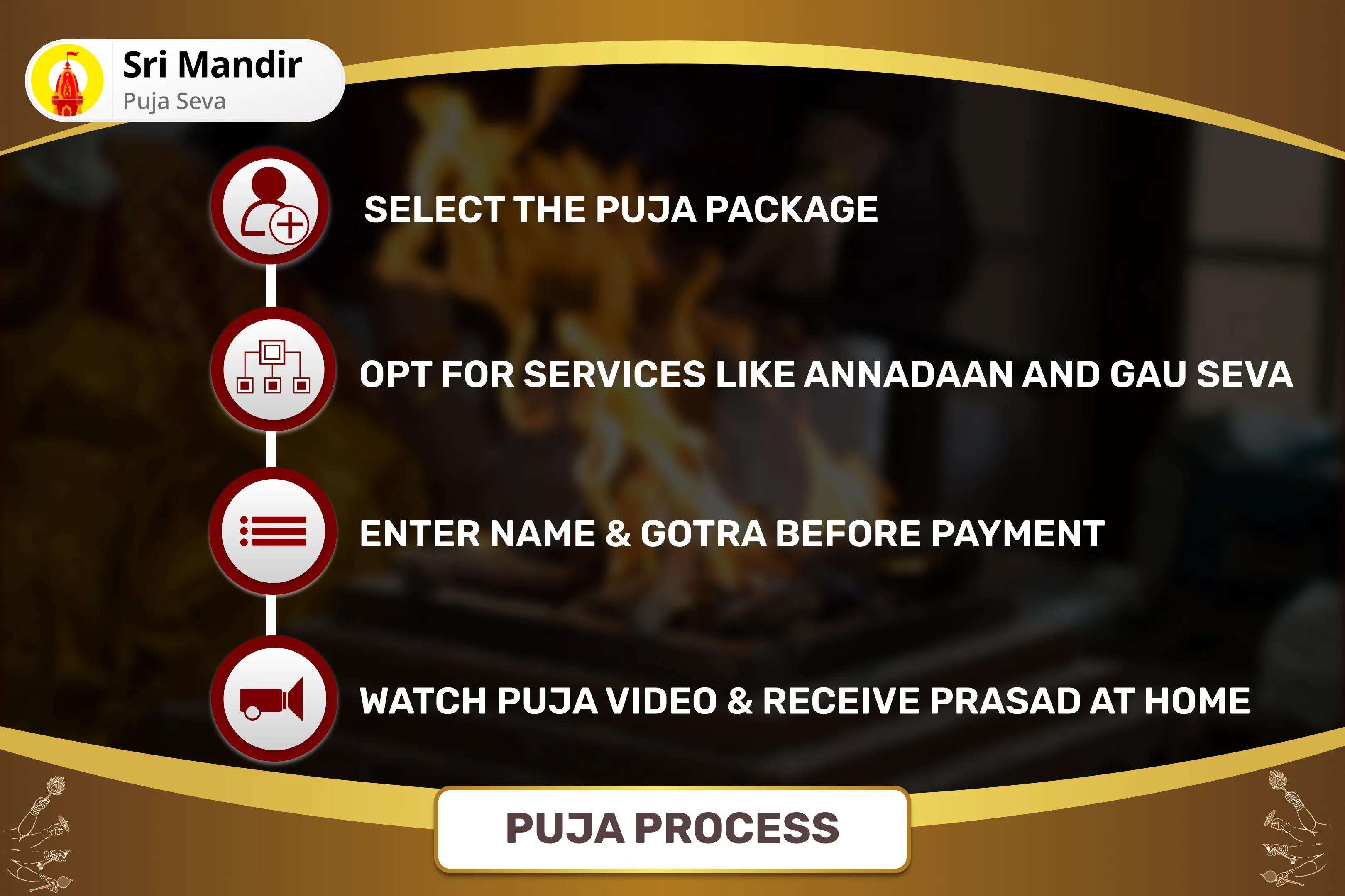 Sunday 'Ruler of Navagrahas' Special Martand Bhairav Pujan, Aditya Hridaya Stotra Path and Navagraha Shanti Yagya for Fierce Protection from Planetary Doshas