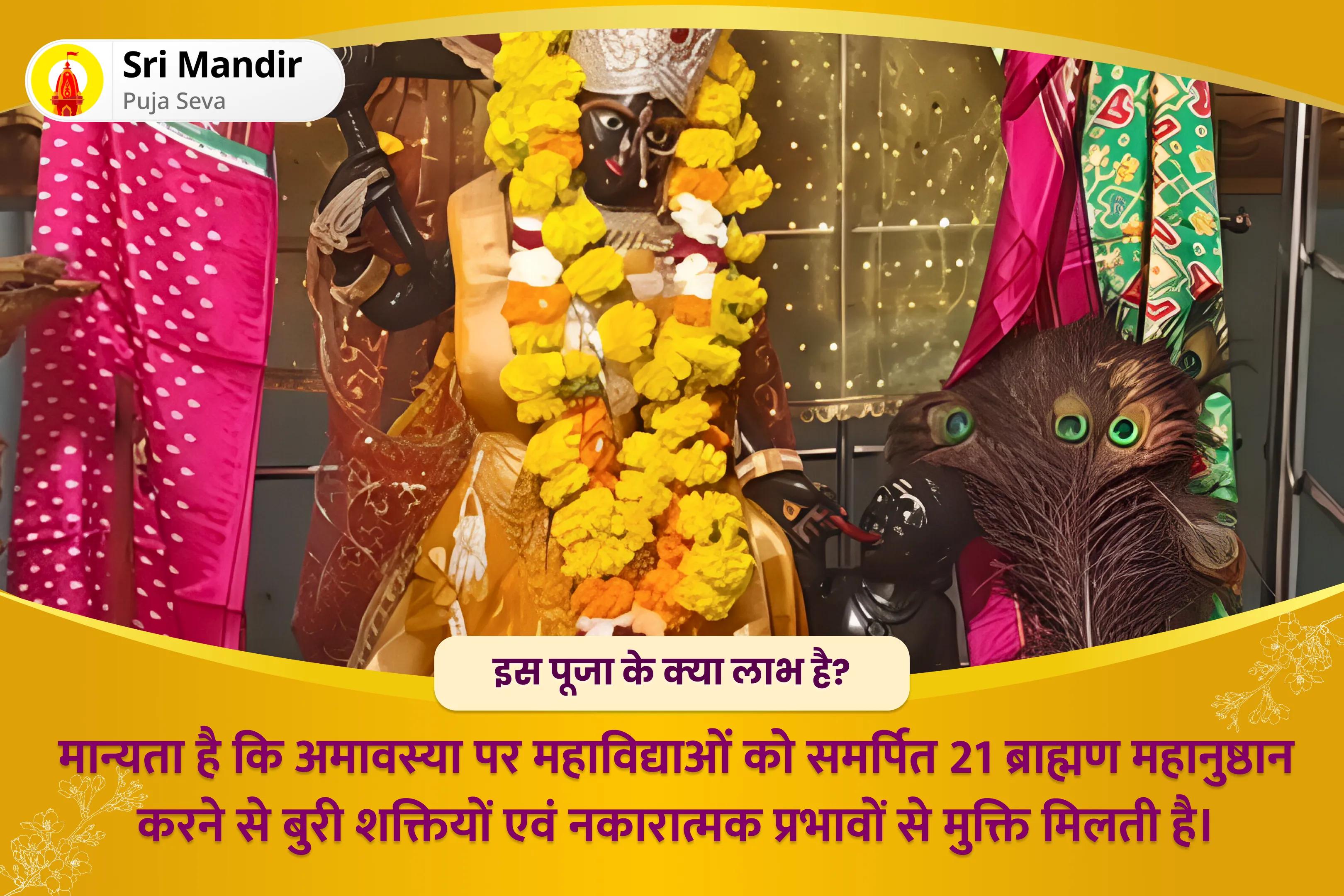 दैवीय सुरक्षा की प्राप्ति, बुरी शक्तियों एवं नकारात्मक प्रभावों से मुक्ति के लिए कालाष्टमी महाकाल क्षेत्र महाविद्या विशेष  बगलामुखी-प्रत्यांगिरा कवच पाठ, 1,25,000 बगलामुखी मूल मंत्र जाप और हवन