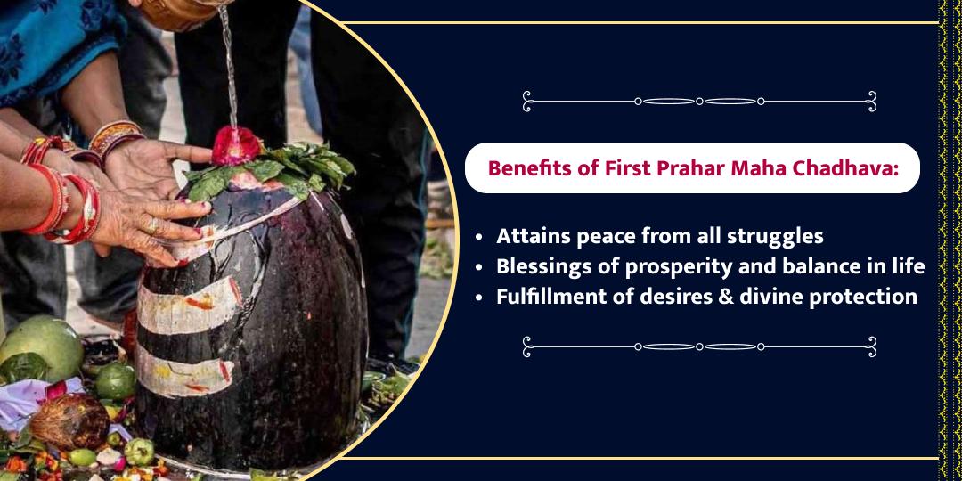 MahaShivratri First Prahar Prarambh Shivlinga Chadhava