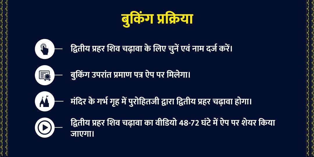 महाशिवरात्री द्वितीय प्रहर आरोग्य काल शिव महा चढ़ावा