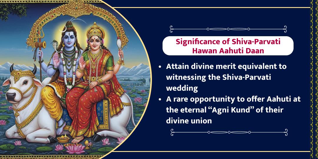 MahaShivaratri Triyuginarayan Shiva-Parvati Hawan Aahuti Daan