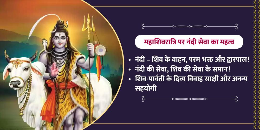 महाशिवरात्रि शिव नंदी शाला नंदी सेवा