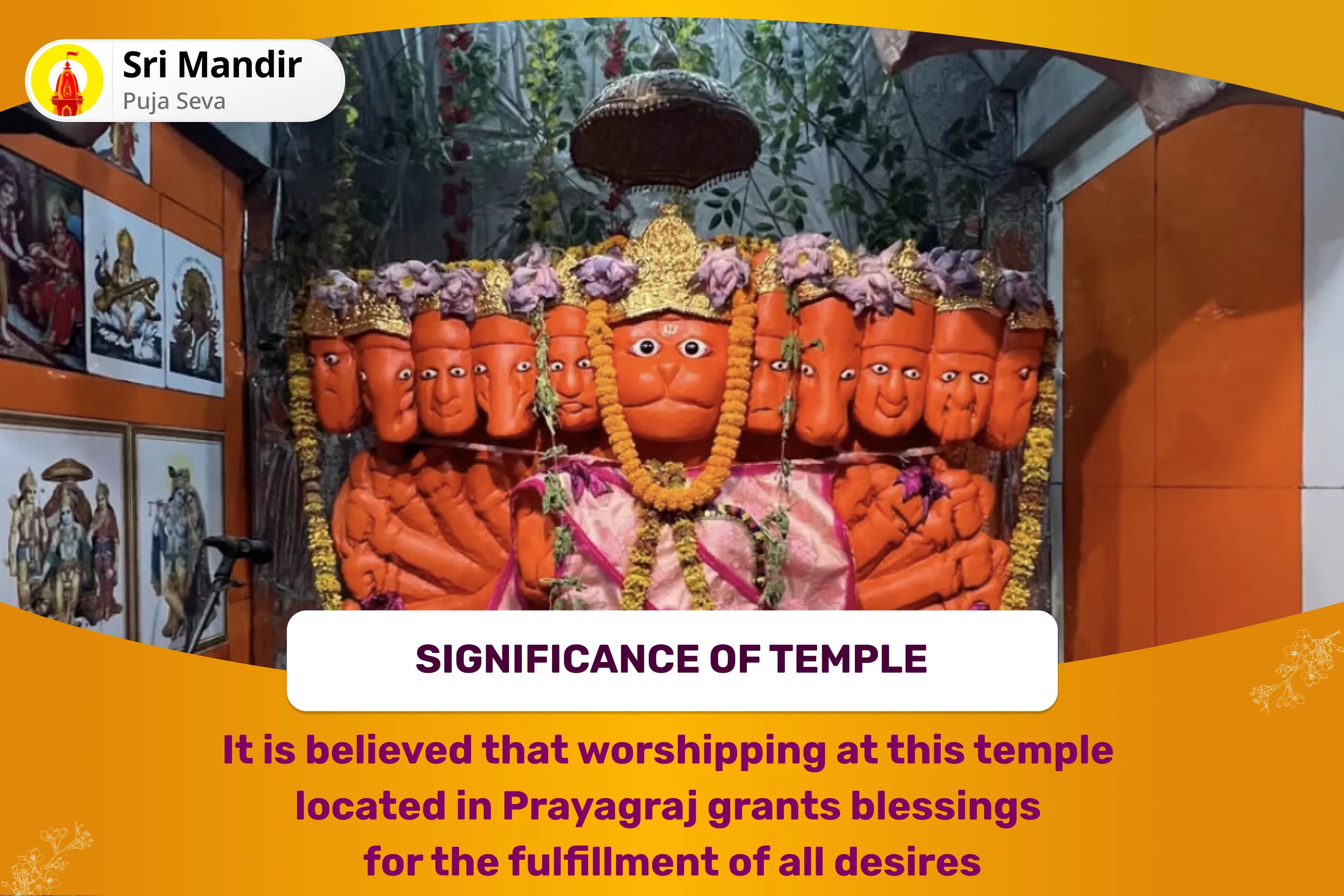 2025: Year of Mangal Ekadash Mukhi Hanuman Special Ekadash Mukhi Hanuman Kavach Puja and Mangal-Rahu Shanti Havan for Protection against Negative Forces, Illusions, and Karmic Burdens
