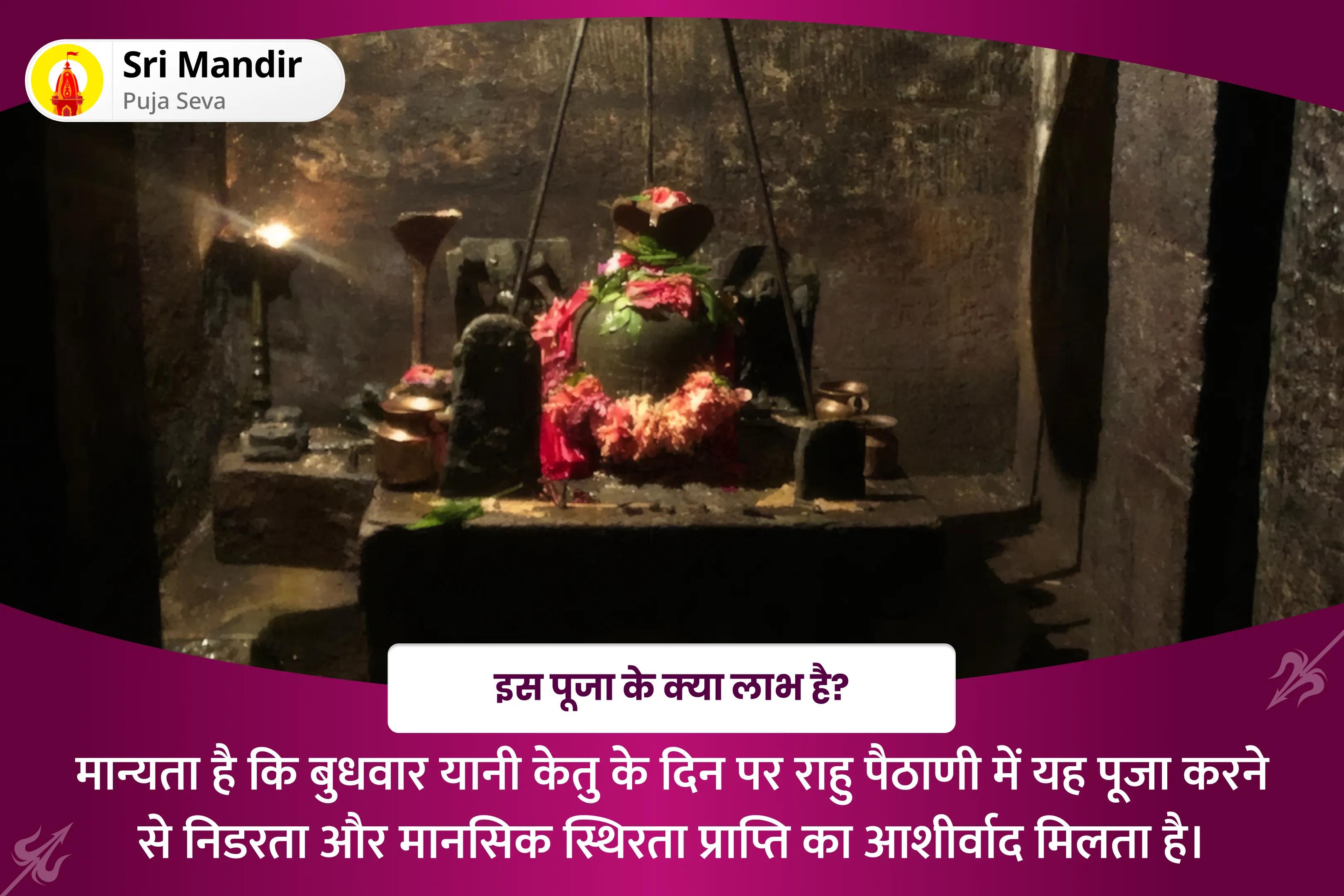 निडरता और मानसिक स्थिरता प्राप्त करने के लिए केतु का दिन बुधवार विशेष  काल सर्प दोष शांति पूजा एवं शिव रुद्राभिषेक