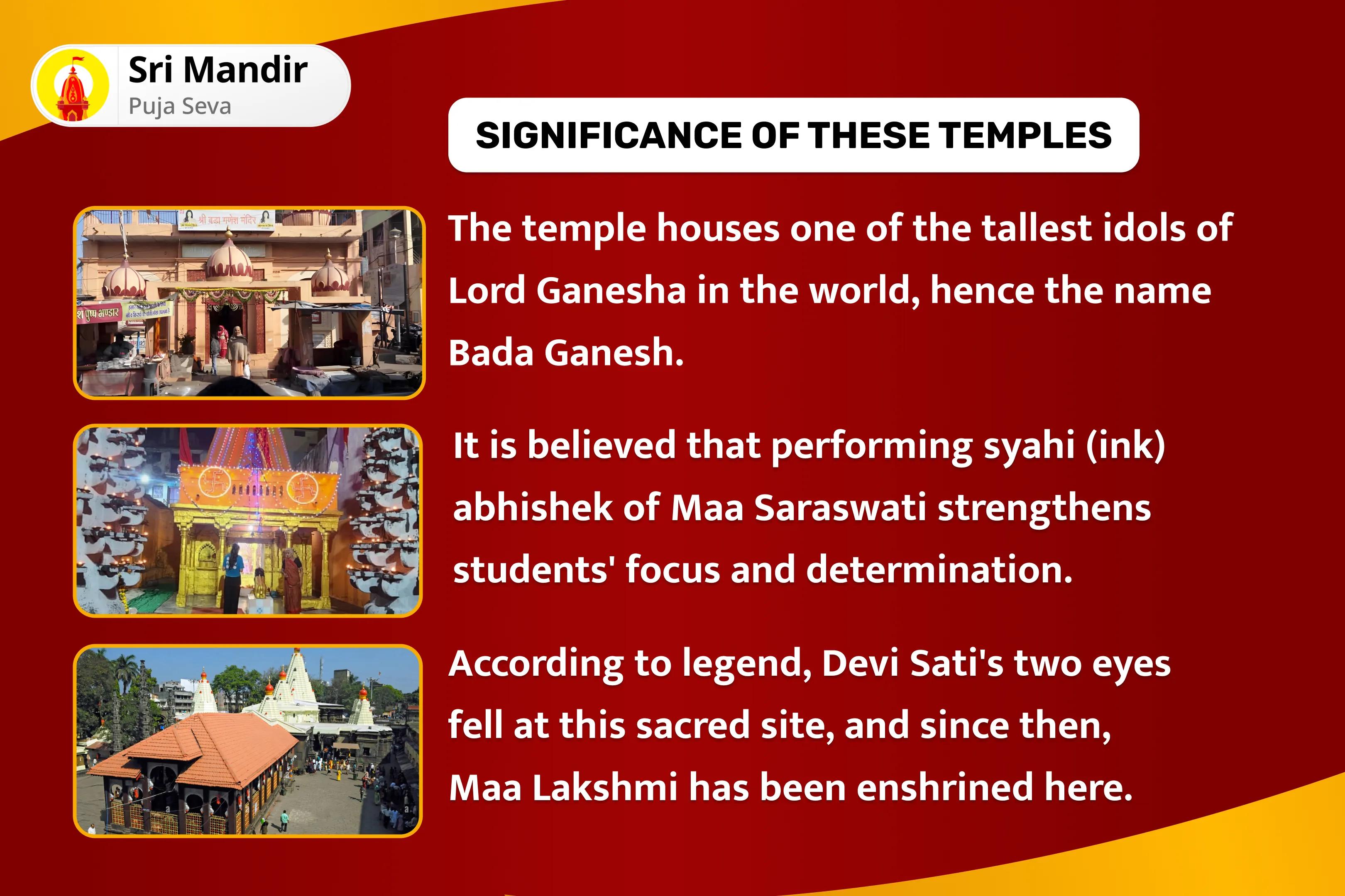 Ganesh-Lakshmi-Saraswati 3-Day Siddhi Anushthan Siddhi, Buddhi & Lakshmi Pujan and Maha Yagya the Ultimate Divine Trinity for Success, Wisdom and Abundance 