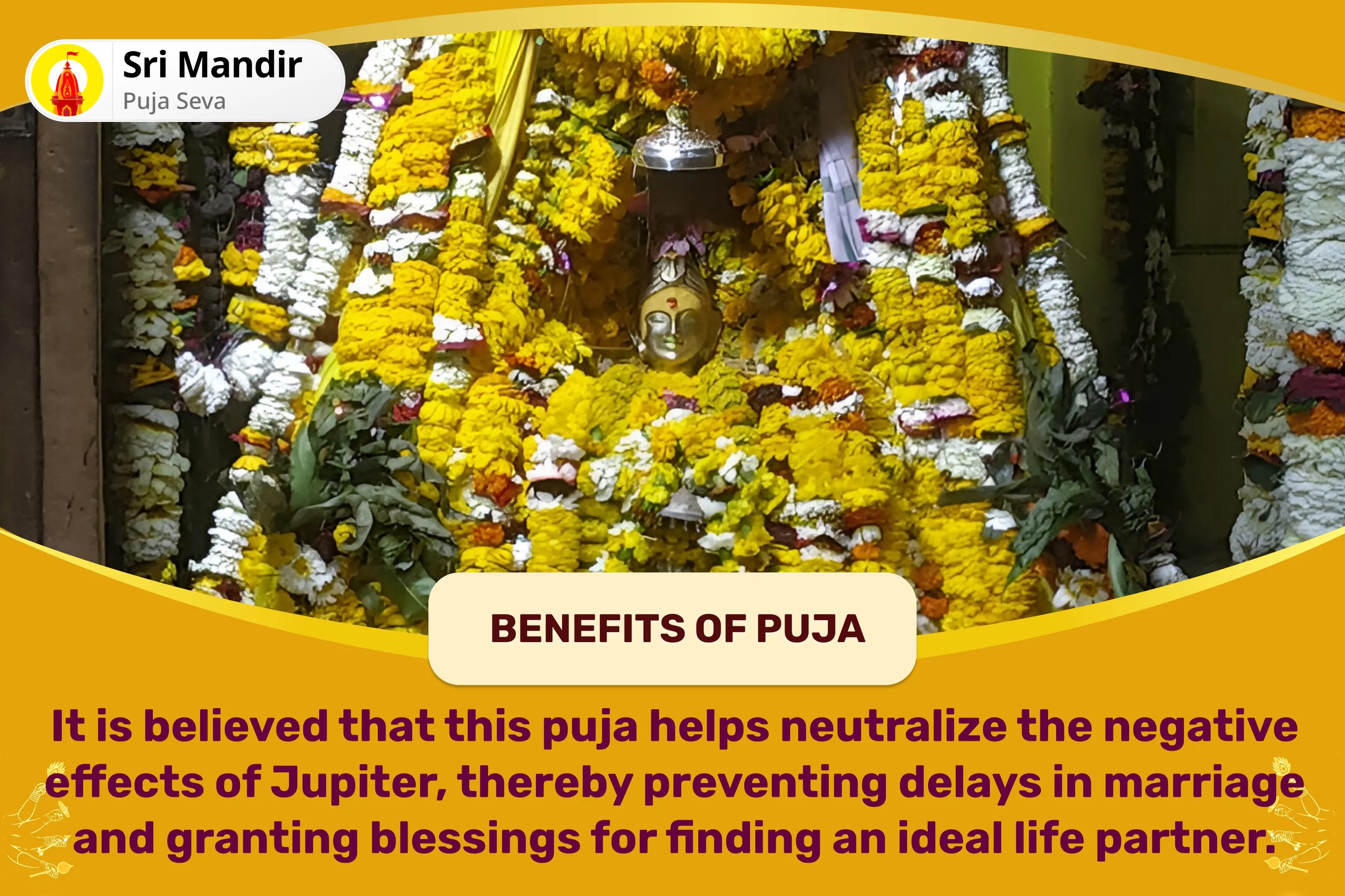 Marital Conflicts & Delay Remedy Special Brihaspati Guru Graha Yagya, Vishnu Sahasranama and Banana Tree Puja to Avoid Delays in Marriage and Find a Suitable Partner