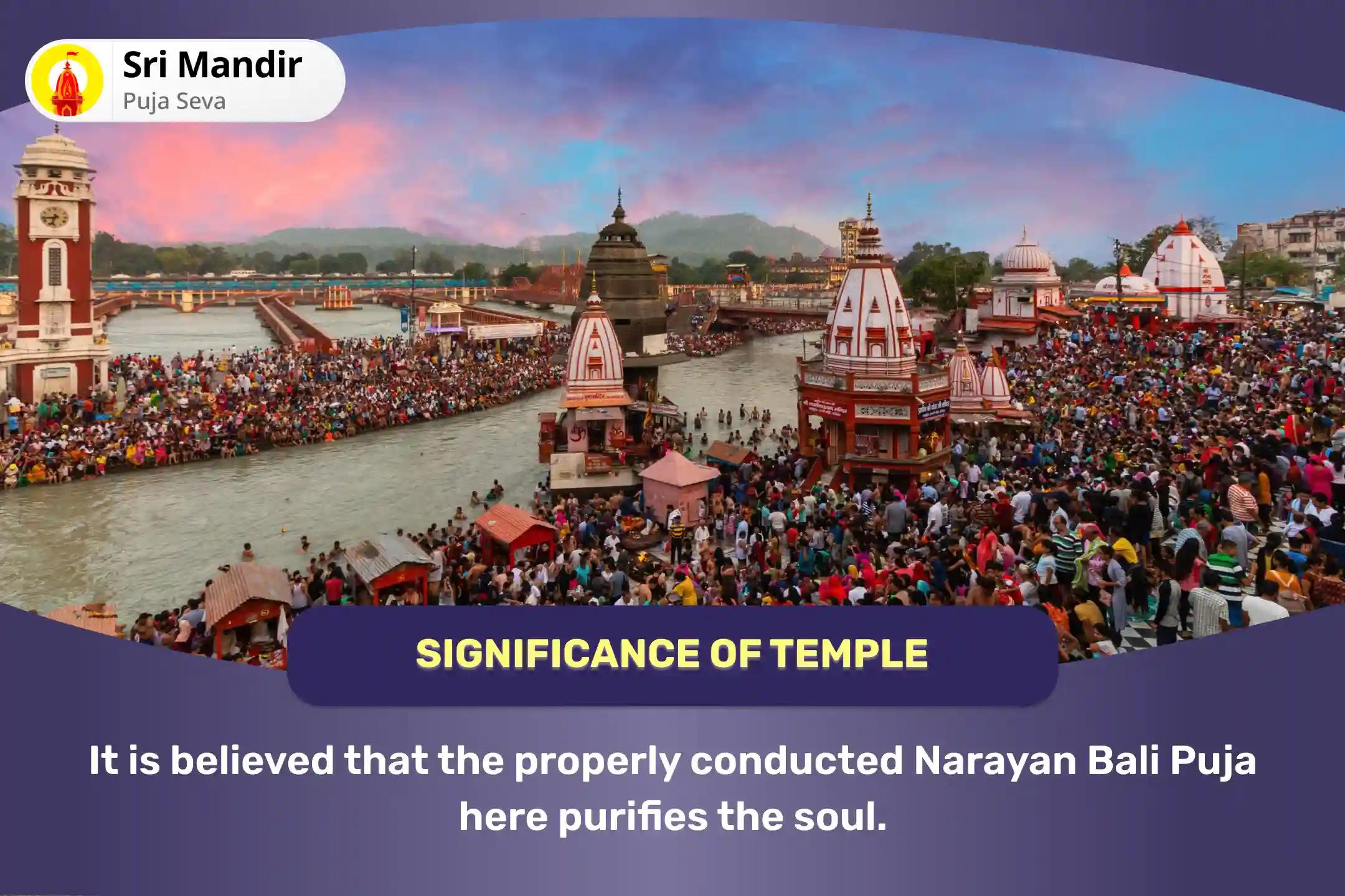 Chaitra Amavasya Pitru Dosh Shanti Ganga Ghat Special Narayan Bali, Naag Bali and Pitru Shanti Mahapuja for Peace of Departed Souls