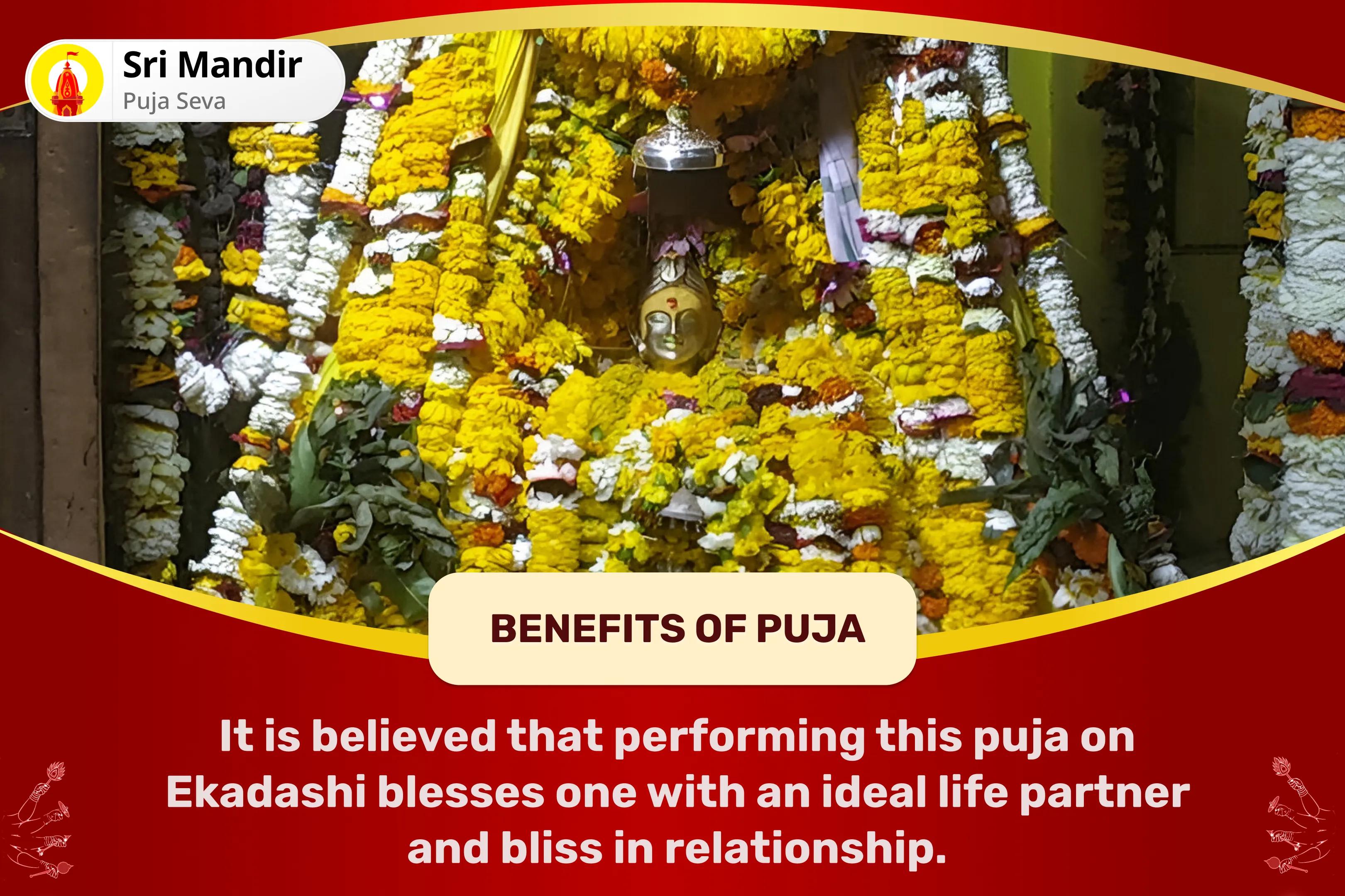  Ekadashi Relationship Bliss Kashi Special 16,000 Brihaspati Graha Mool Mantra Jaap & Sudarshan Havan For blessings to find Ideal Partner and Relationship Bliss