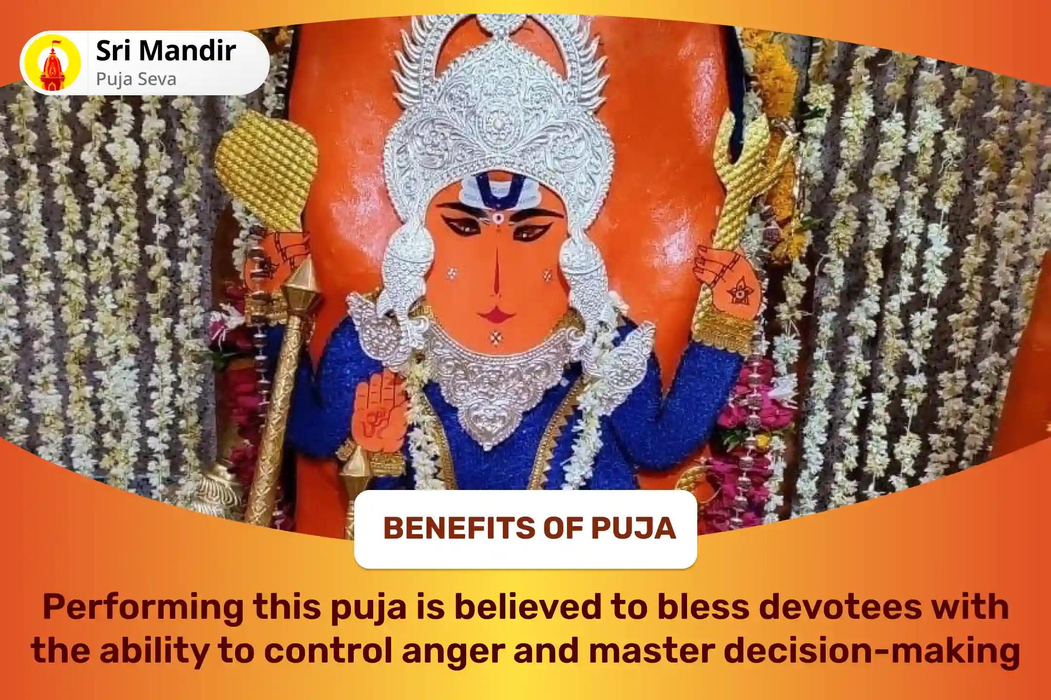 From Chaos to Control - Rewire Your Thinking Ganesh-Hanuman Samyukta Pujan and Buddh-Mangal Shanti Yagya to Control Anger and Master Decision-Making
