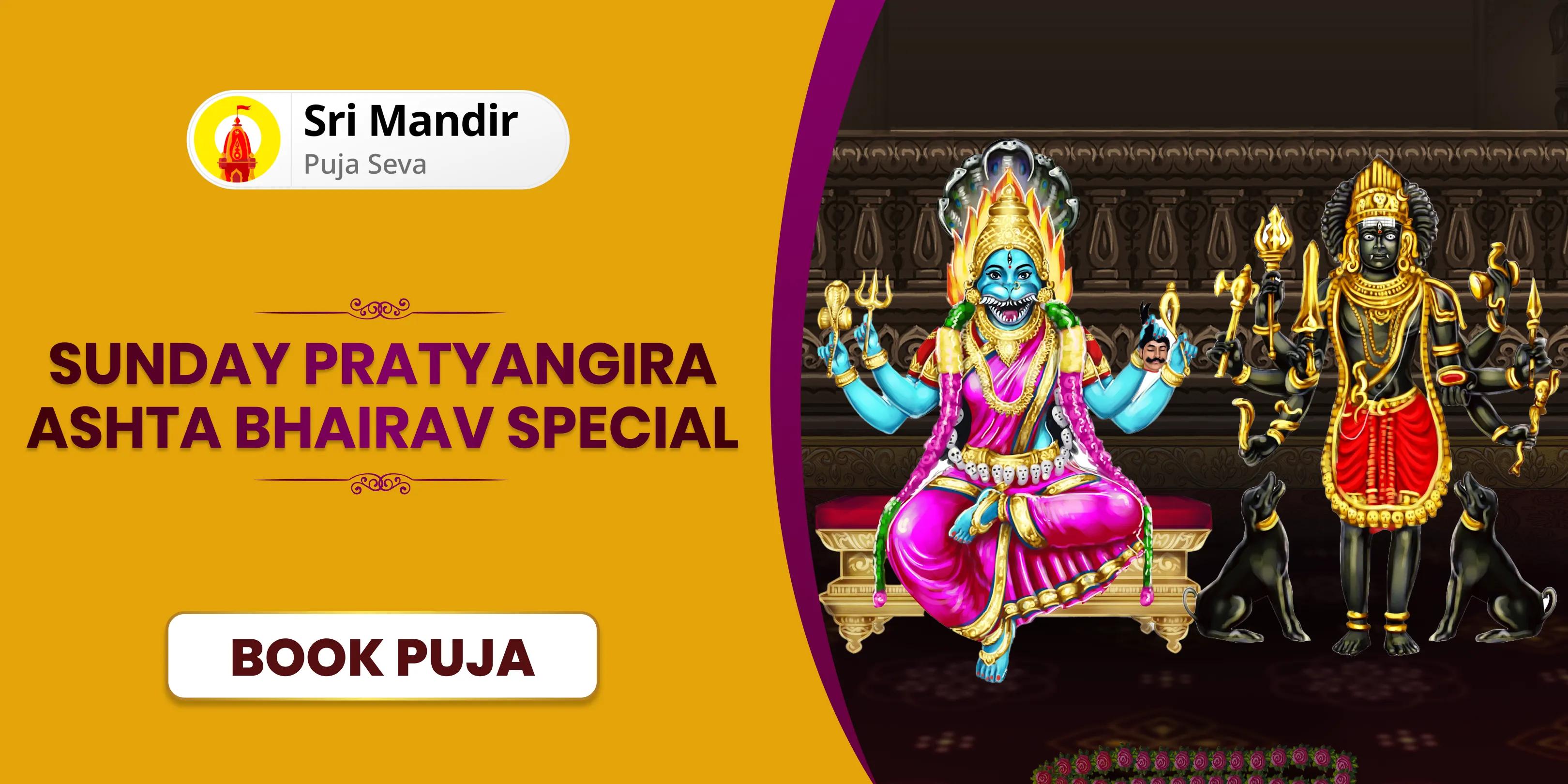 Maa Pratyangira Kavach Puja, Vipreet Tantrokta Yagya and Ashta Bhairav Raksha Anushthan