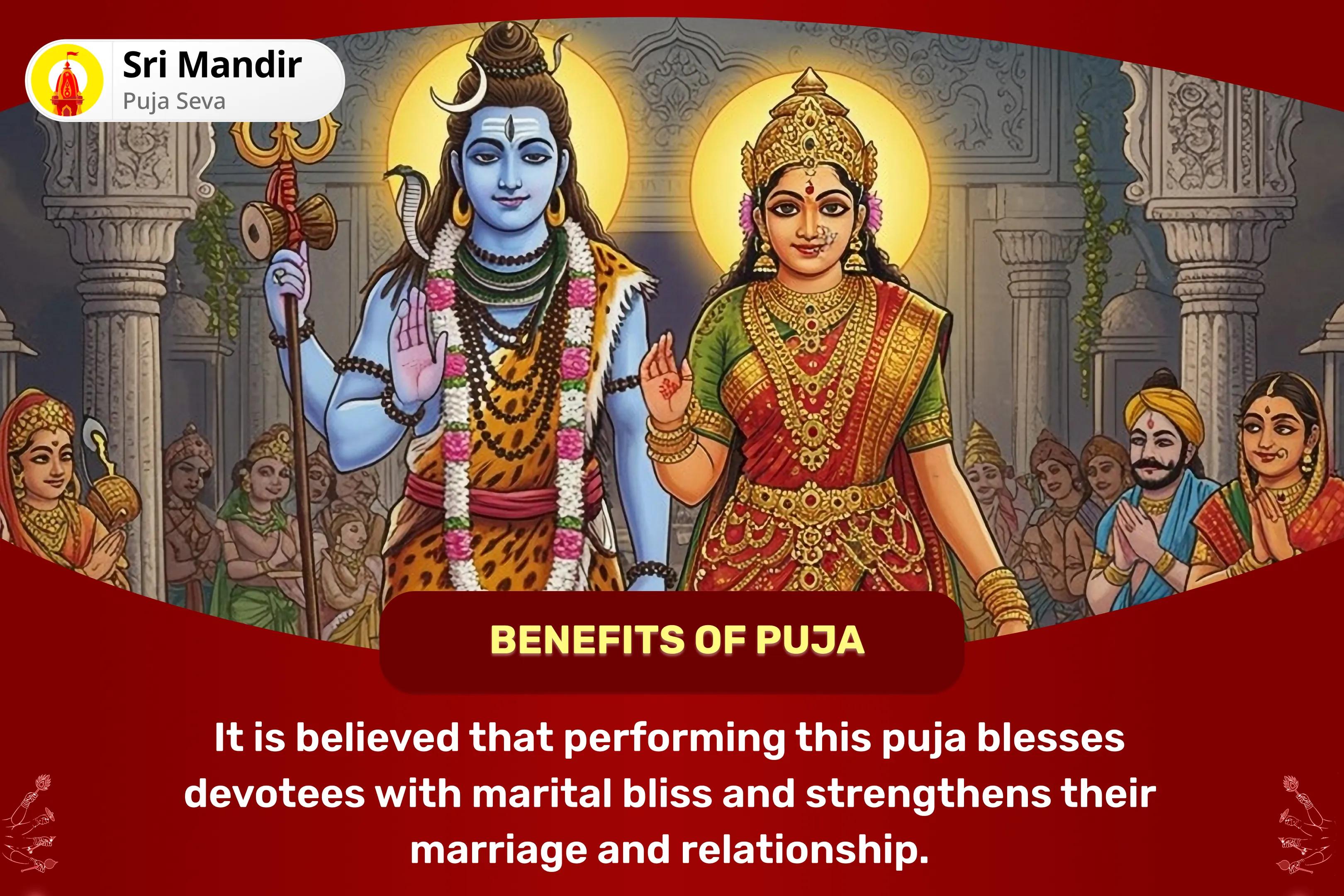 Sacred Land of Shiva & Shakti’s Union - Triyuginarayan Special Shiv Parvati Vivah Pujan Devi Mahatmyam Path and Ardhanareshwar Puja for Marital Bliss & Relationship Strengthening