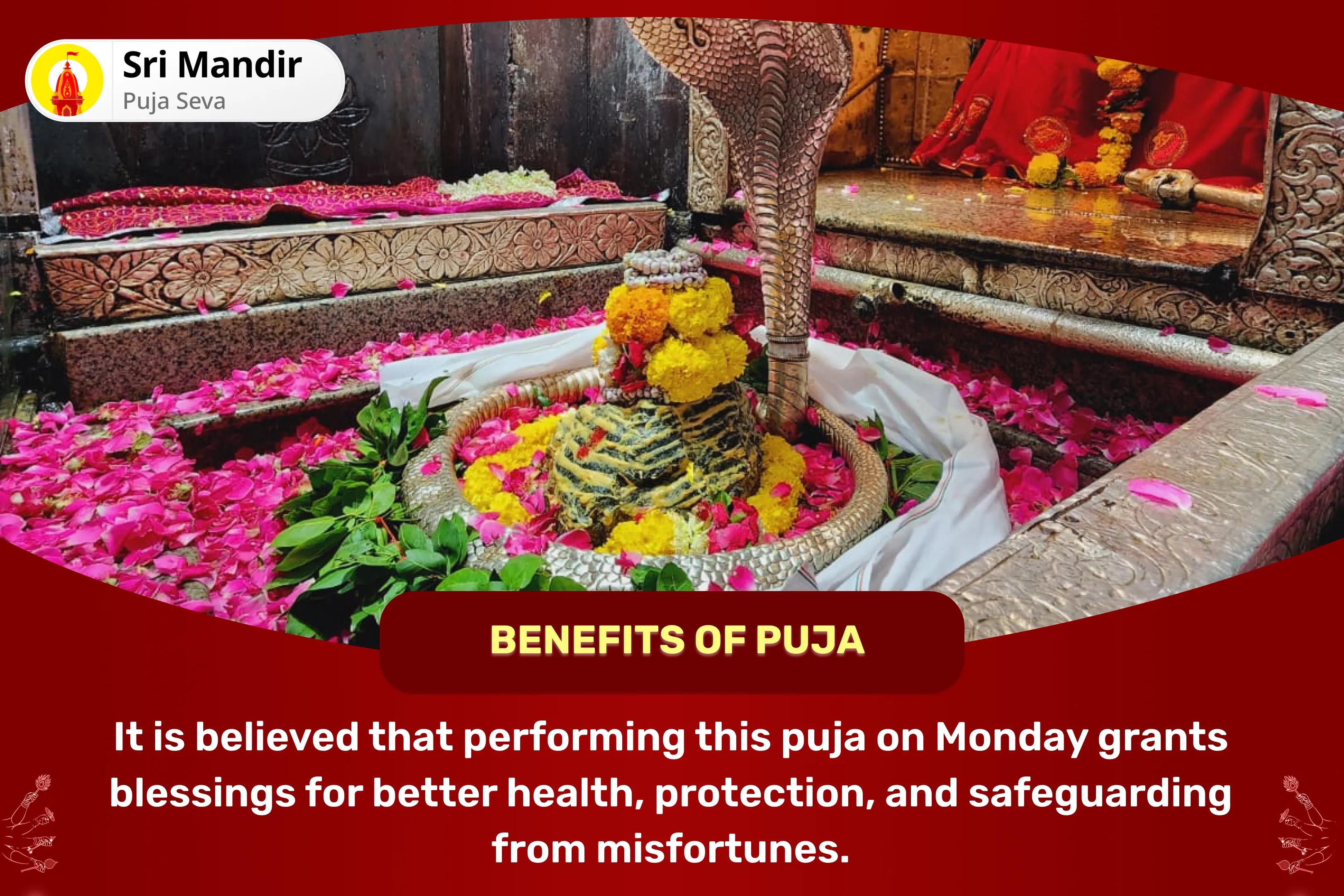  Monday 'God of Health' Jyortirlinga Special 11,000 Mahamrityunjay Mantra Jaap and Arogya Murti Dhanvantari Shakti Homa for Blessings of Healing, Protection, And Warding Off Untimely Misfortunes