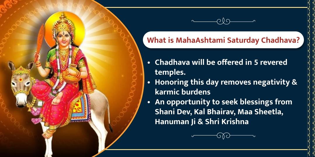 MahaAshtami Saturday Special Shani Kal Bhairav Maa Sheetla Hanuman & Krishna Chadhava