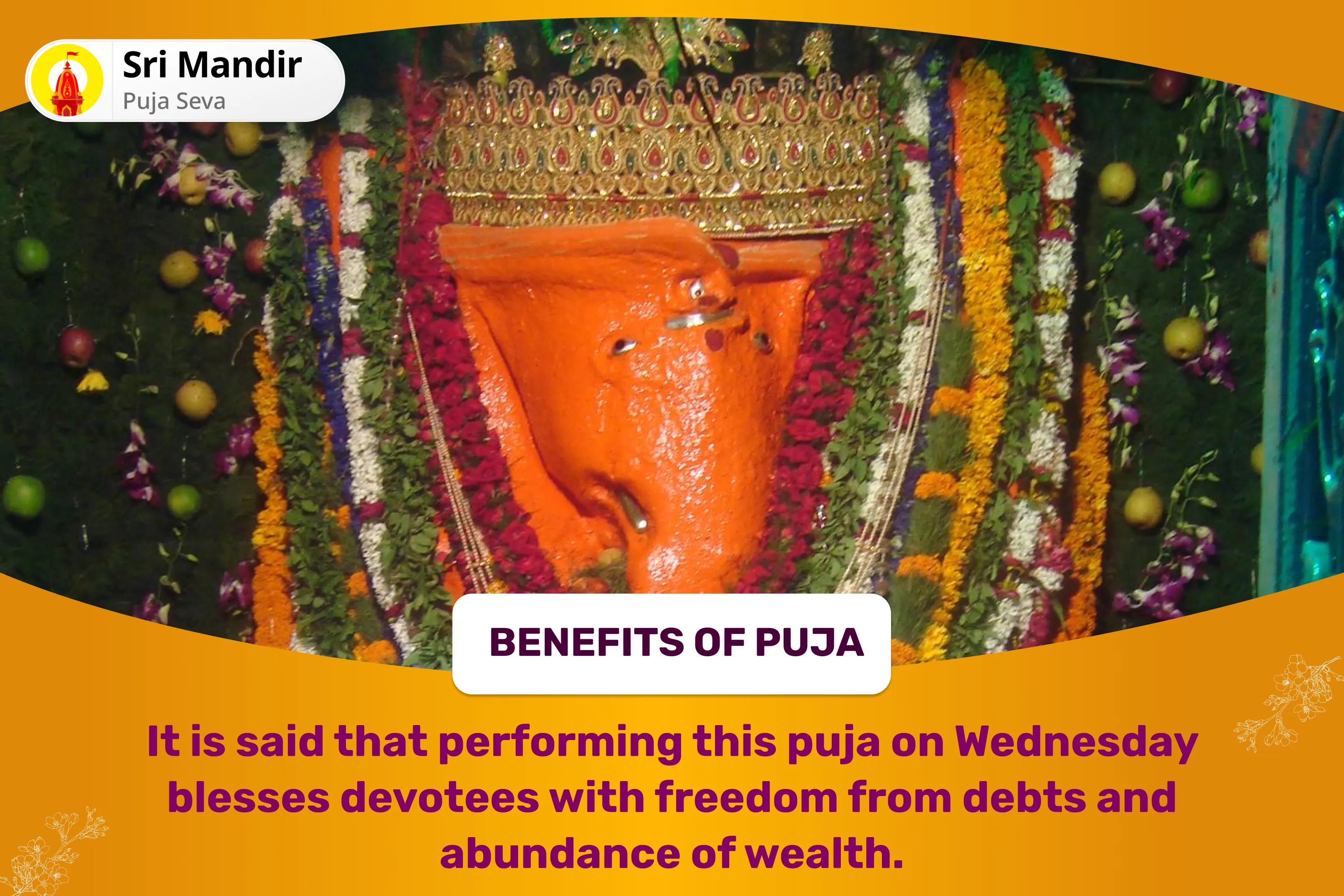 Wednesday Debt-Relief Ganesh Pujan Special Rin Nashak Ganesh Stotra Path and 1008 Ganesh Durva Archana For Blessing of Debt-Relief and Abundance of Wealth