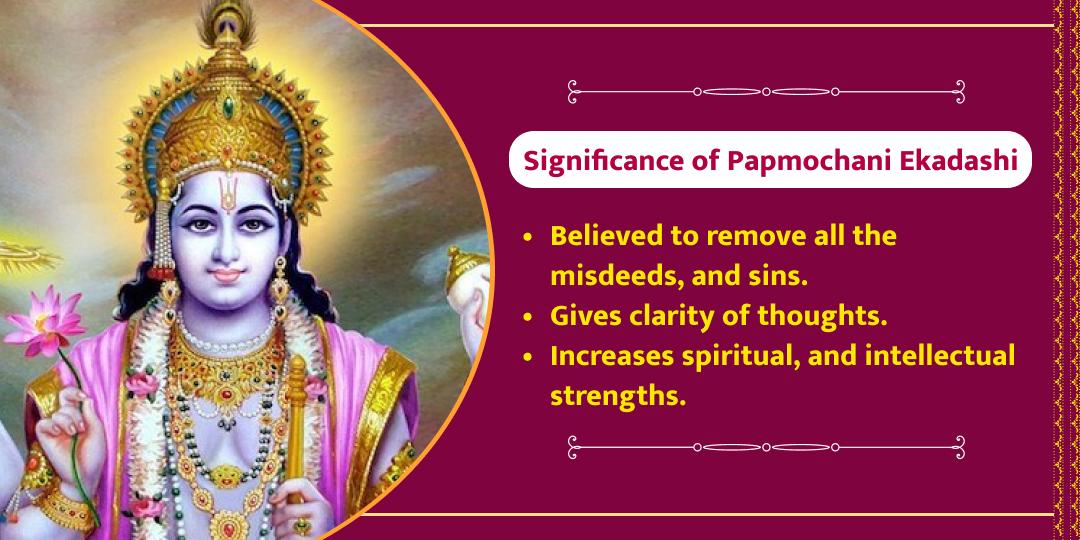 Shri Dirgh Vishnu Papmochani Ekadashi Katha & Aaradhana