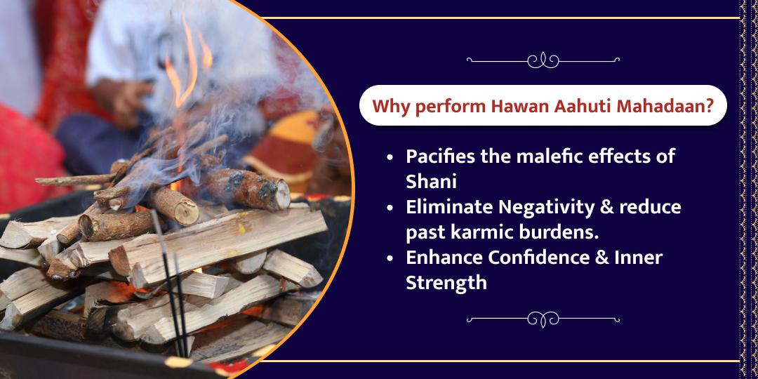 Shani Gochar- Amavasya Shani Dosh Shanti Hawan Aahuti Mahadaan