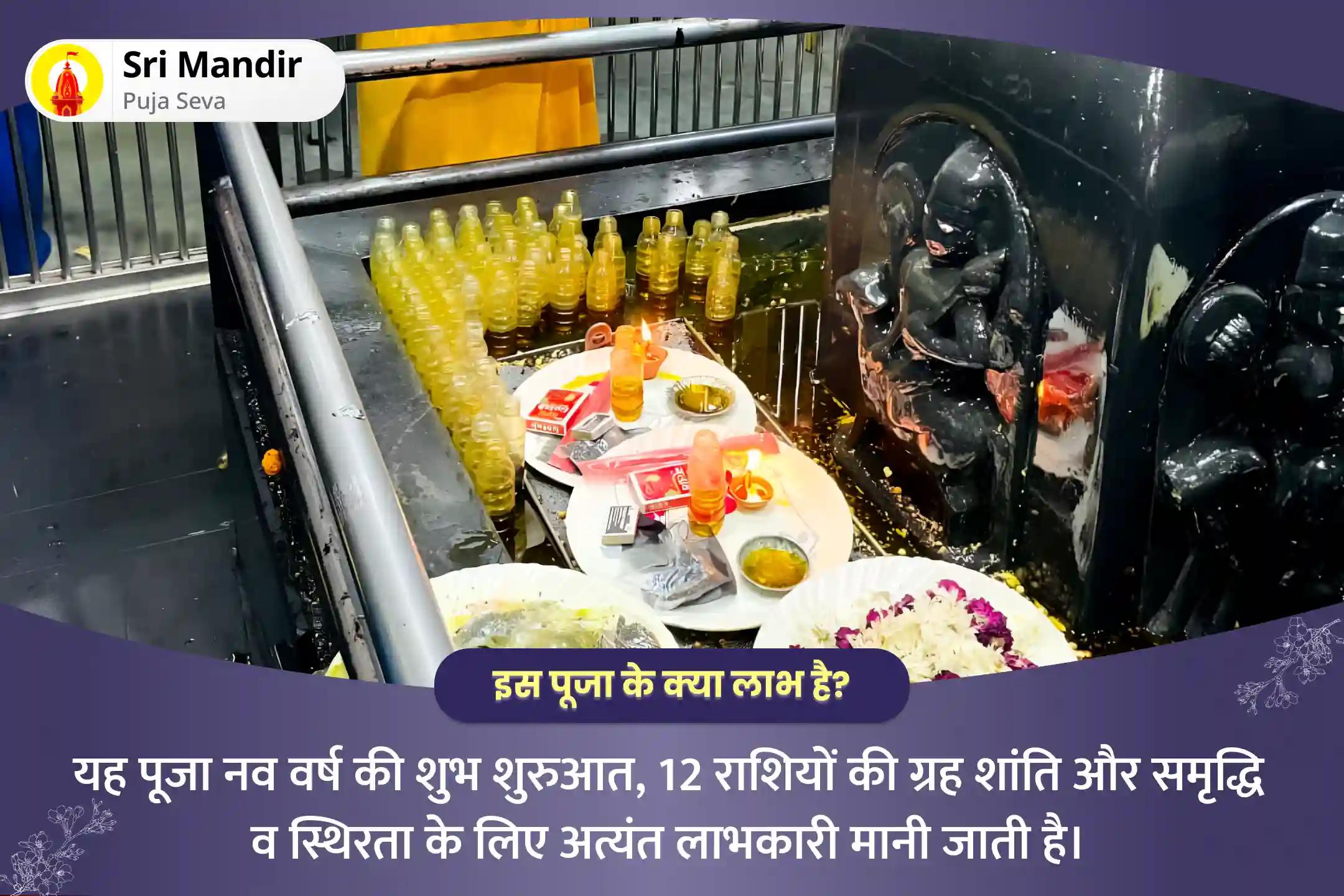  नव वर्ष की शुभ शुरुआत के आशीर्वाद के लिए 12 राशियों की शांति हेतु एक पूजा नवग्रह शांति पूजा एवं यज्ञ